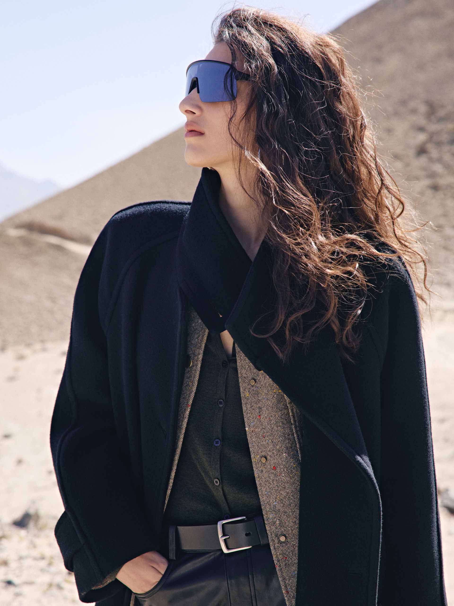 Double Sided Wool Coat - Image 6