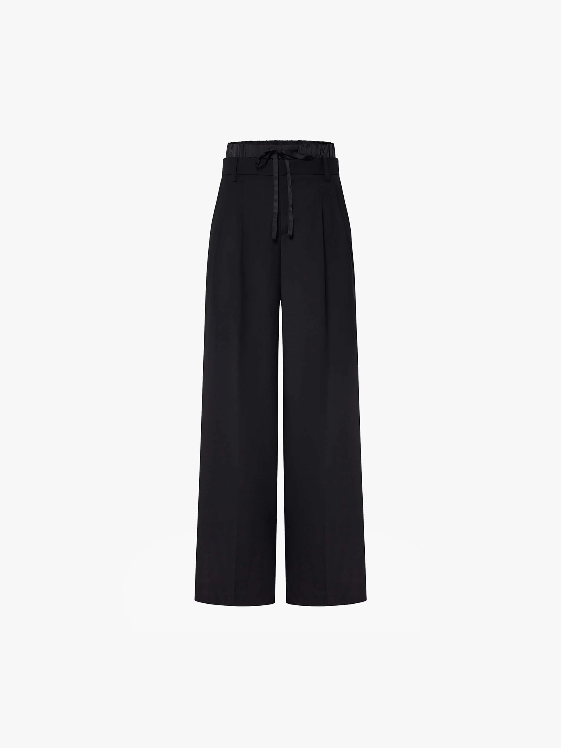 Double Waist Wool Pants - Image 5