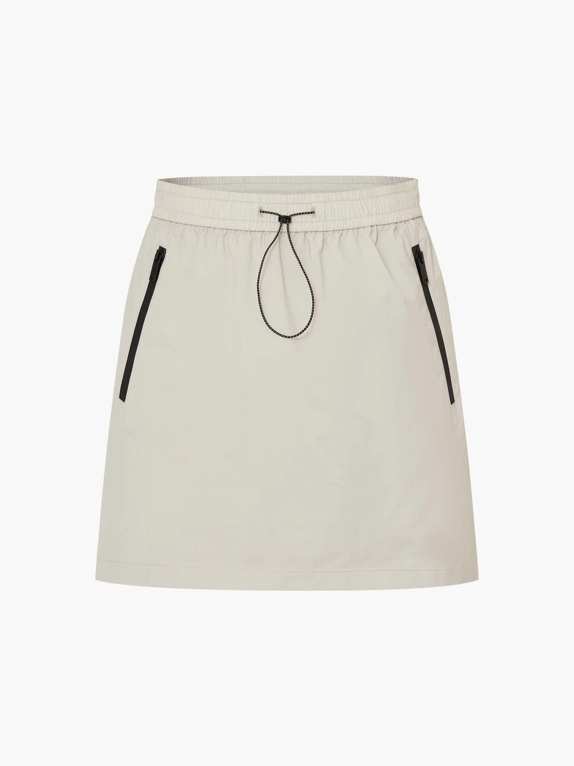 Drawstring A-Line Mini Skirt - Image 5