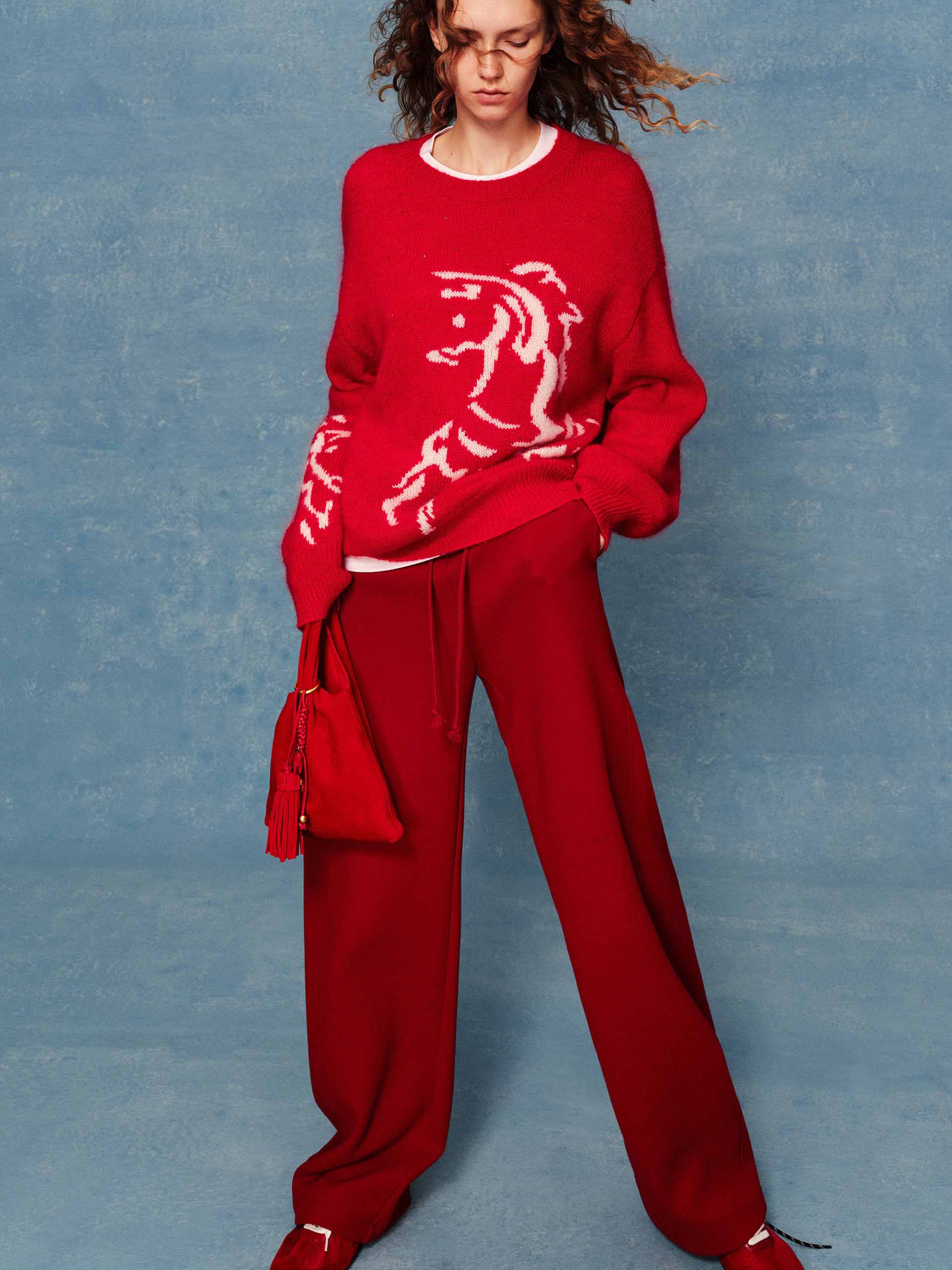 Drawstring Barrel Leg Pants - Image 2