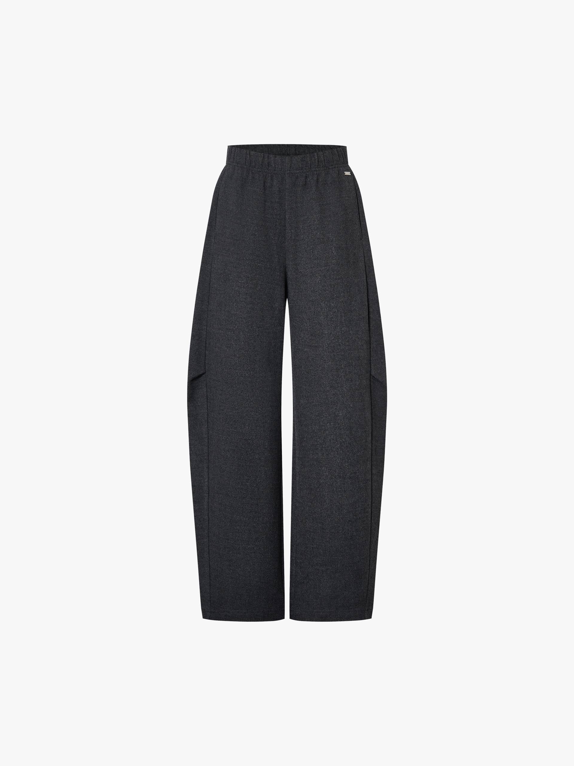 Drawstring Barrel Leg Trousers - Image 5
