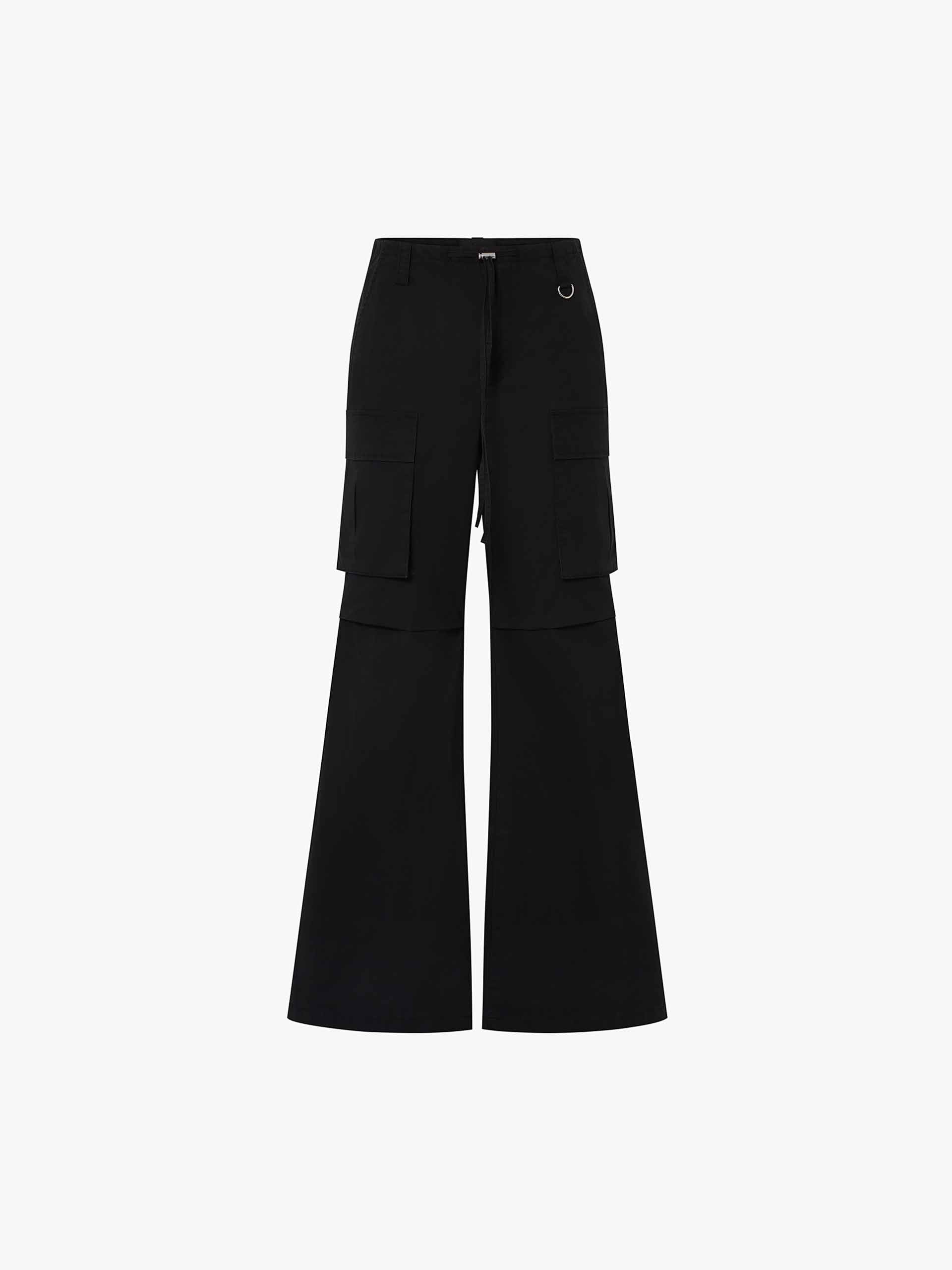 Drawstring Cargo Style Pants - Image 5