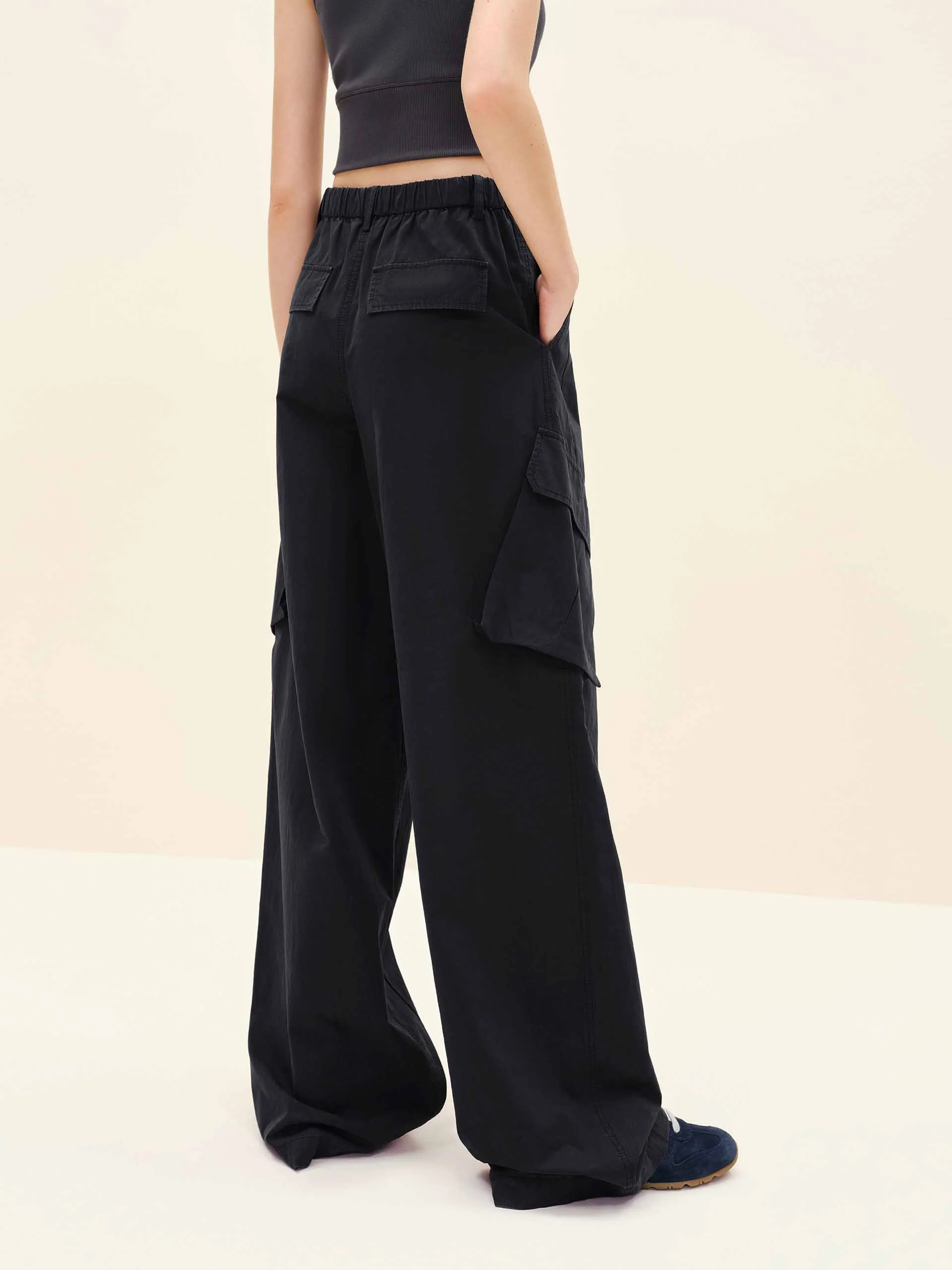Drawstring Cargo Trousers - Image 15