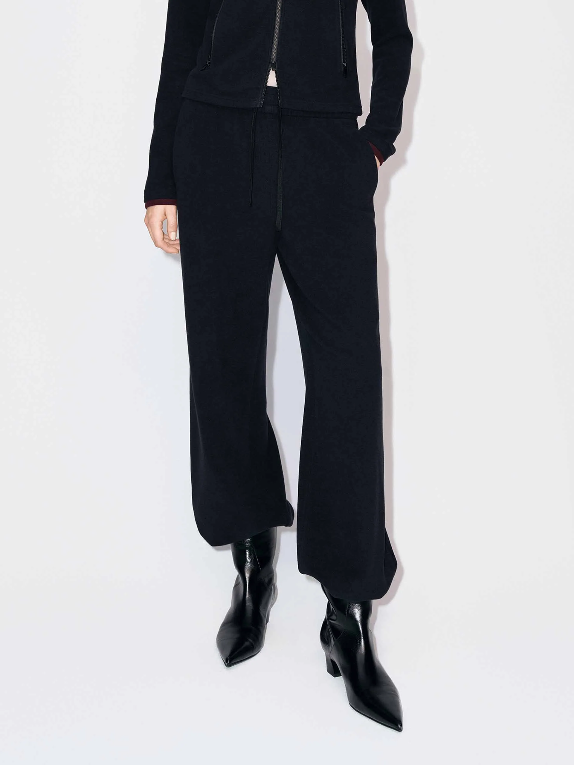 Drawstring Detail Leisure Trousers
