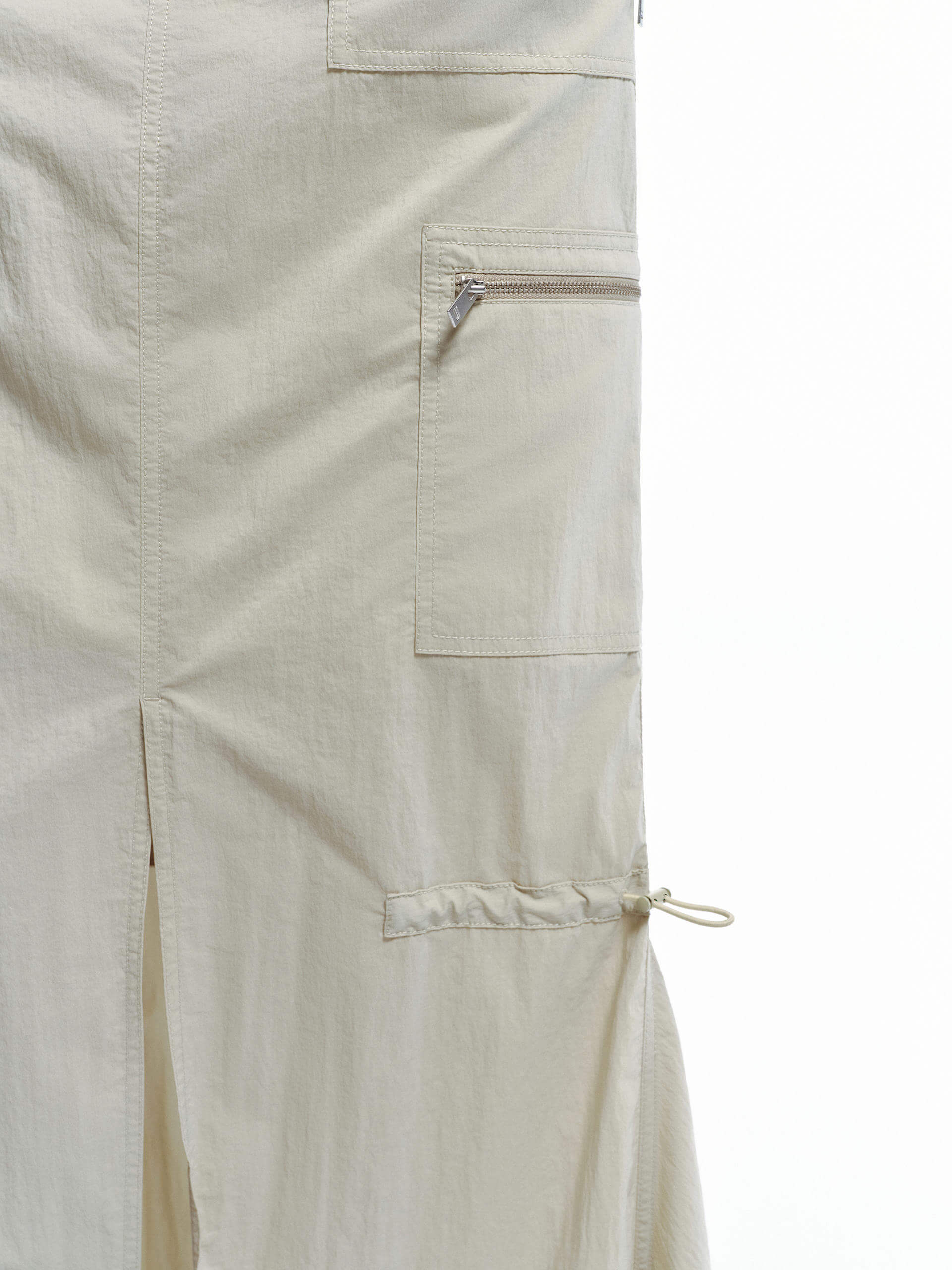Drawstring Detail Maxi Skirt - Image 7