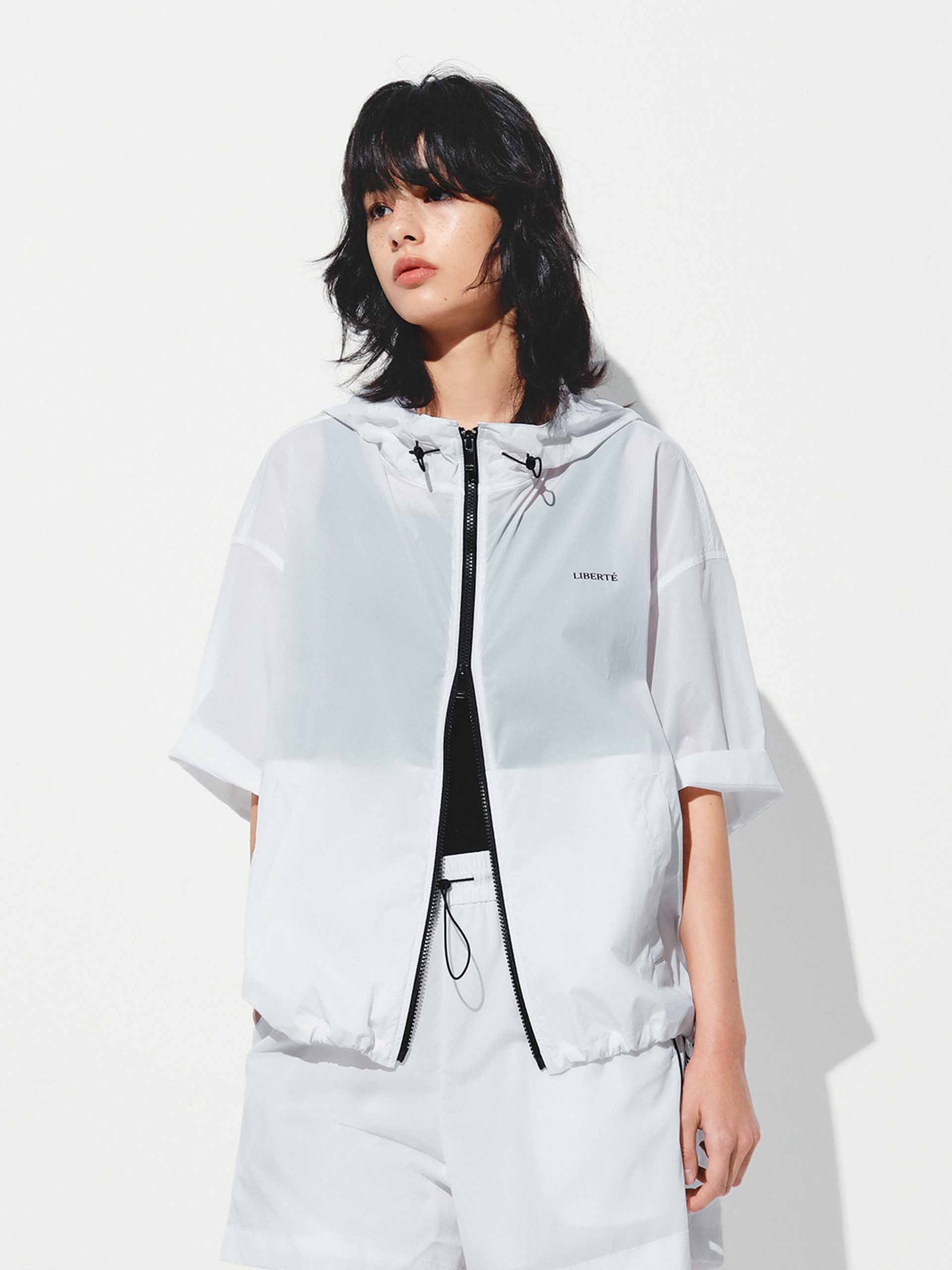 Drawstring Hem Hooded Coat - Image 3