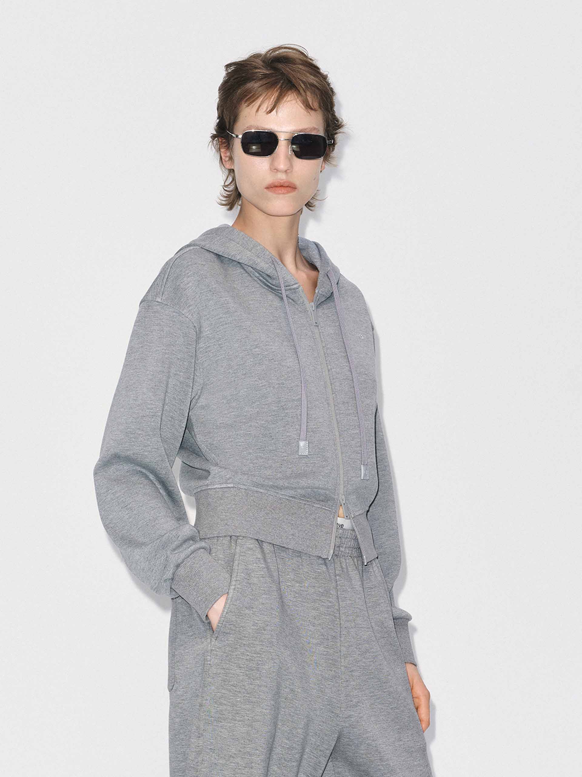 Drawstring Hooded Active Jacket - Image 6