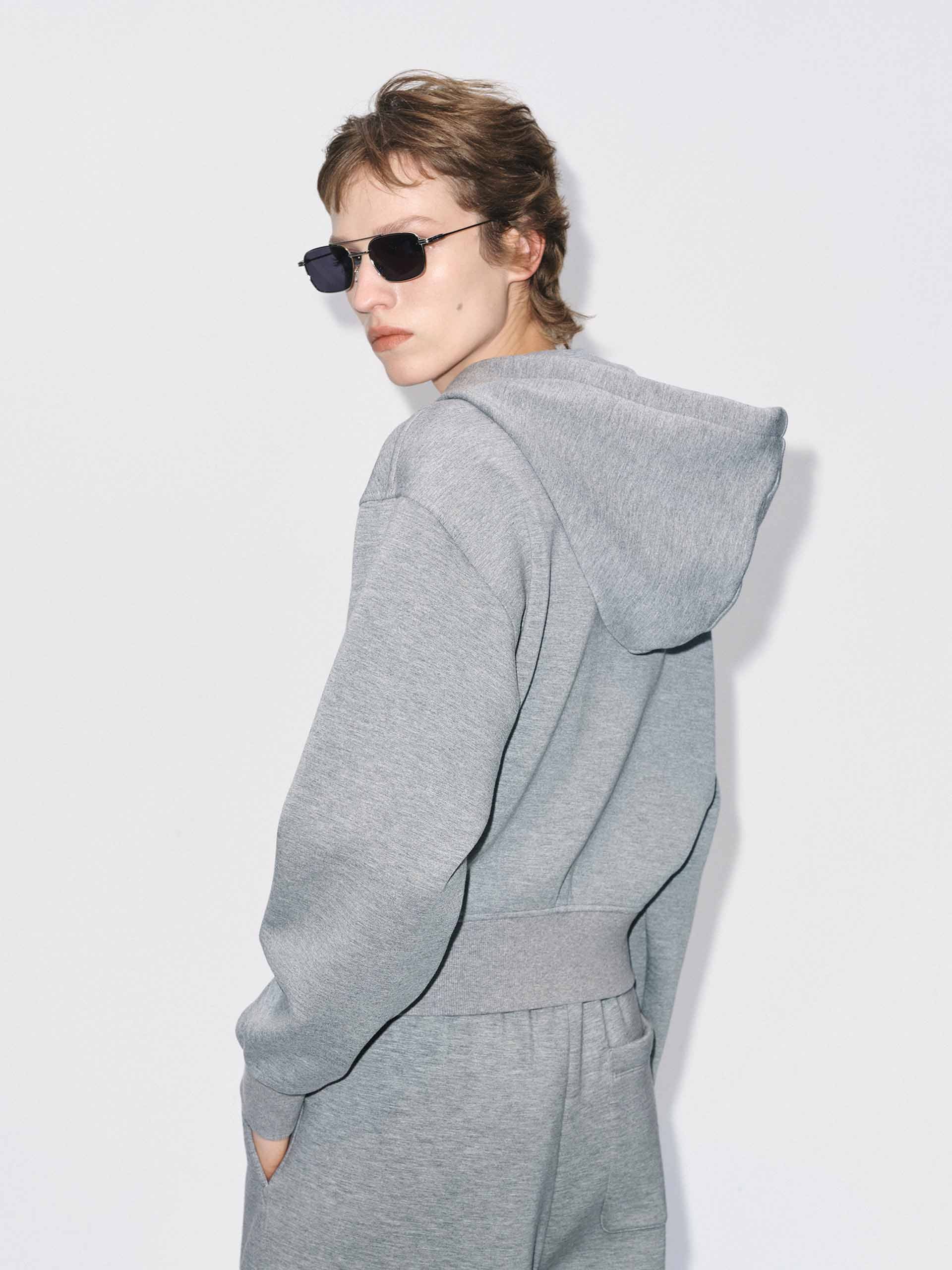 Drawstring Hooded Active Jacket - Image 8