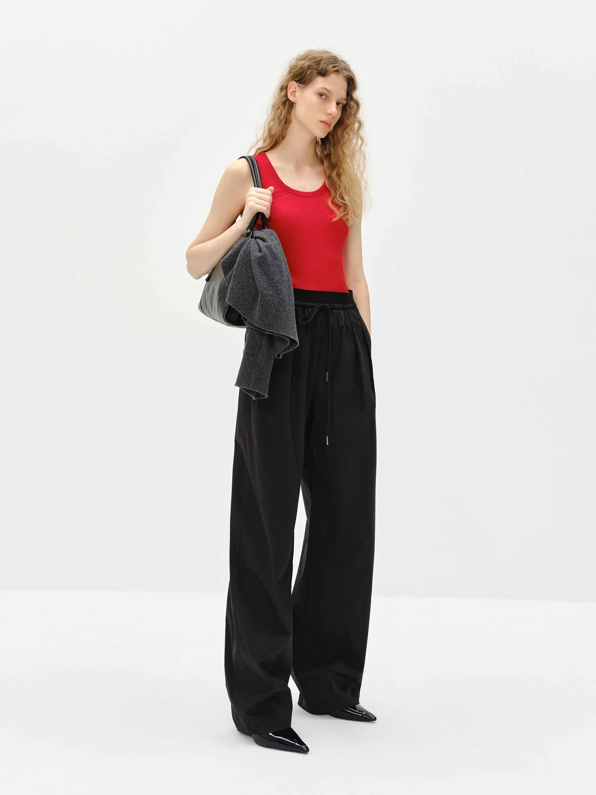 Drawstring Logo Pants - Image 10
