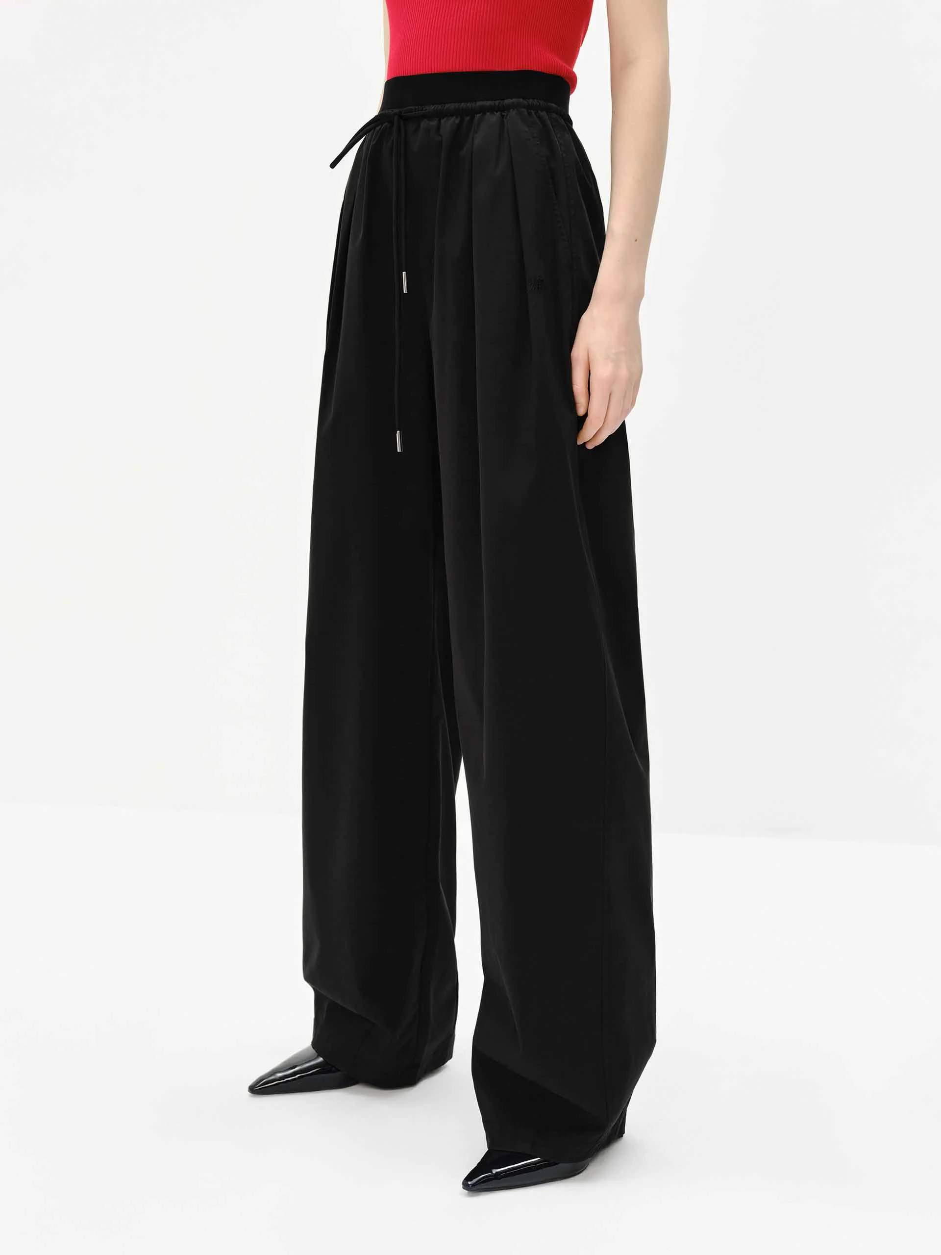 Drawstring Logo Pants - Image 11