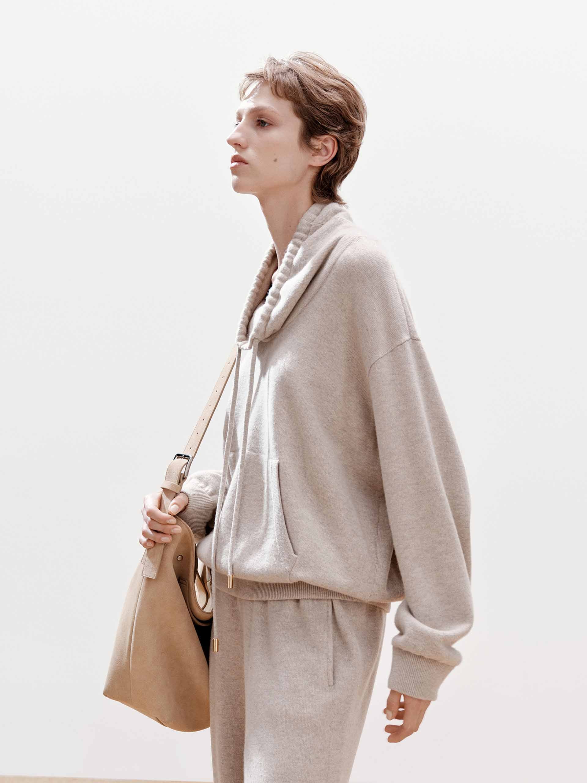 Drawstring Neckline Sweater - Image 3