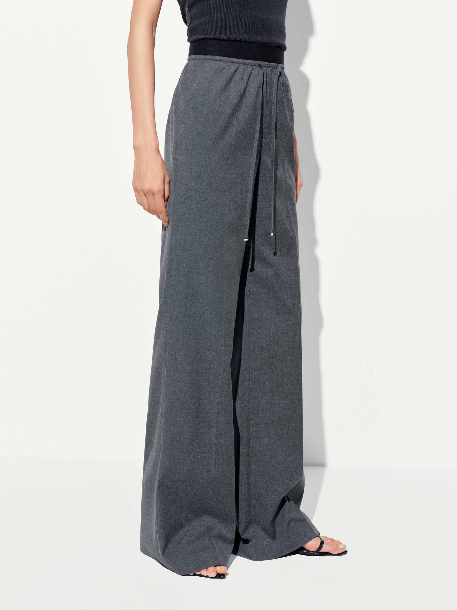 Drawstring Side Pockets Trousers - Image 3