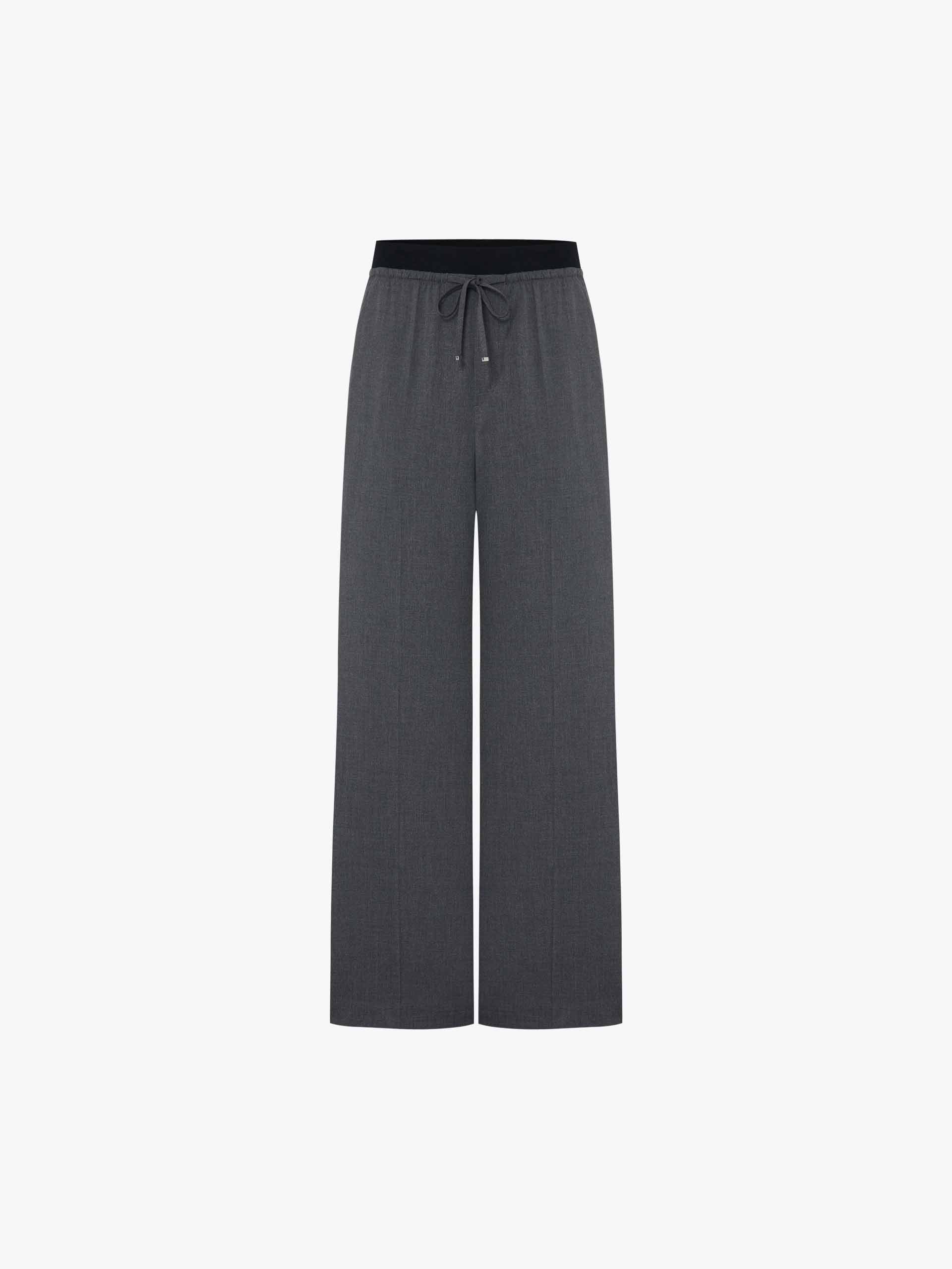 Drawstring Side Pockets Trousers - Image 5