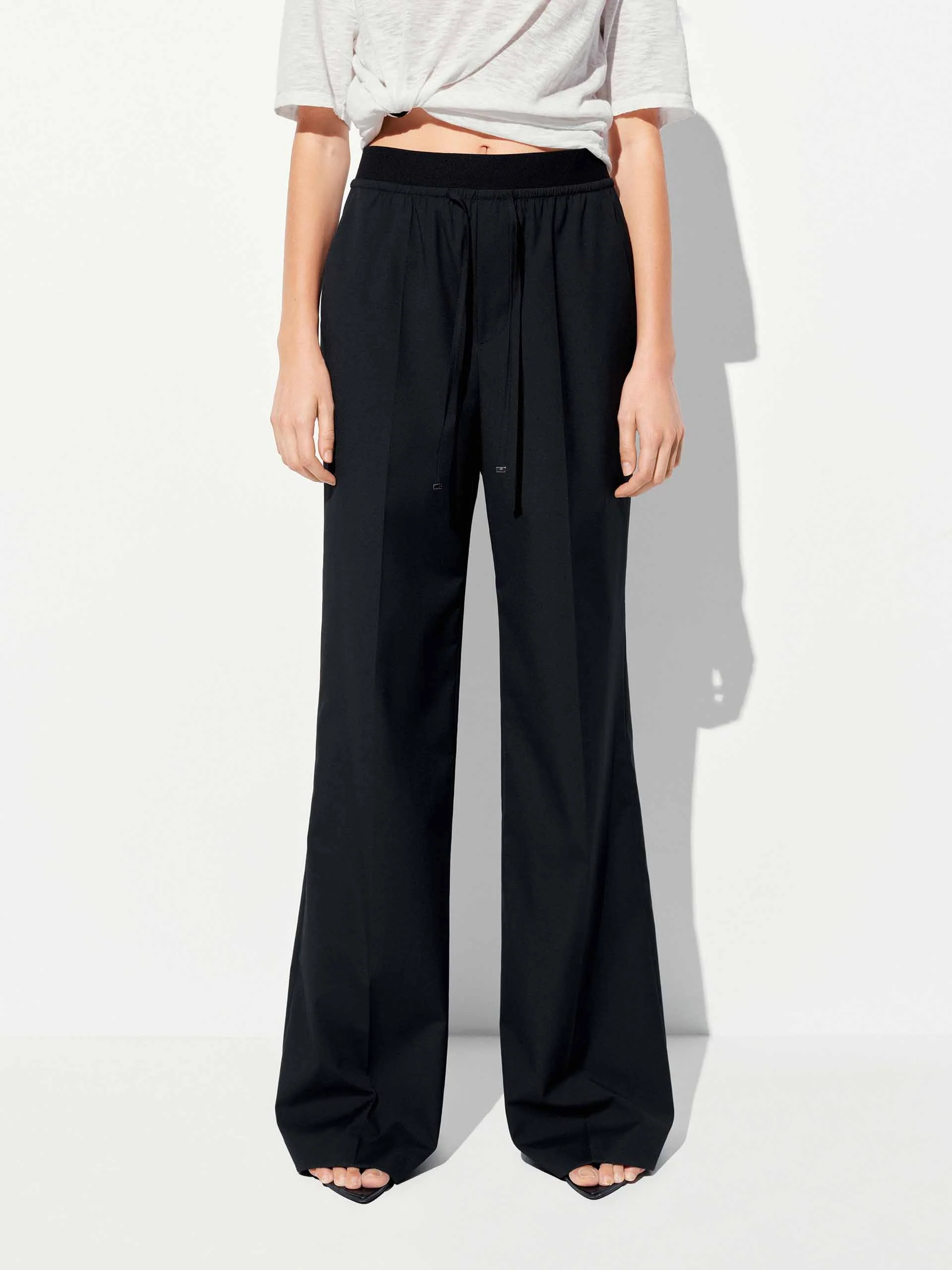 Drawstring Side Pockets Trousers - Image 9