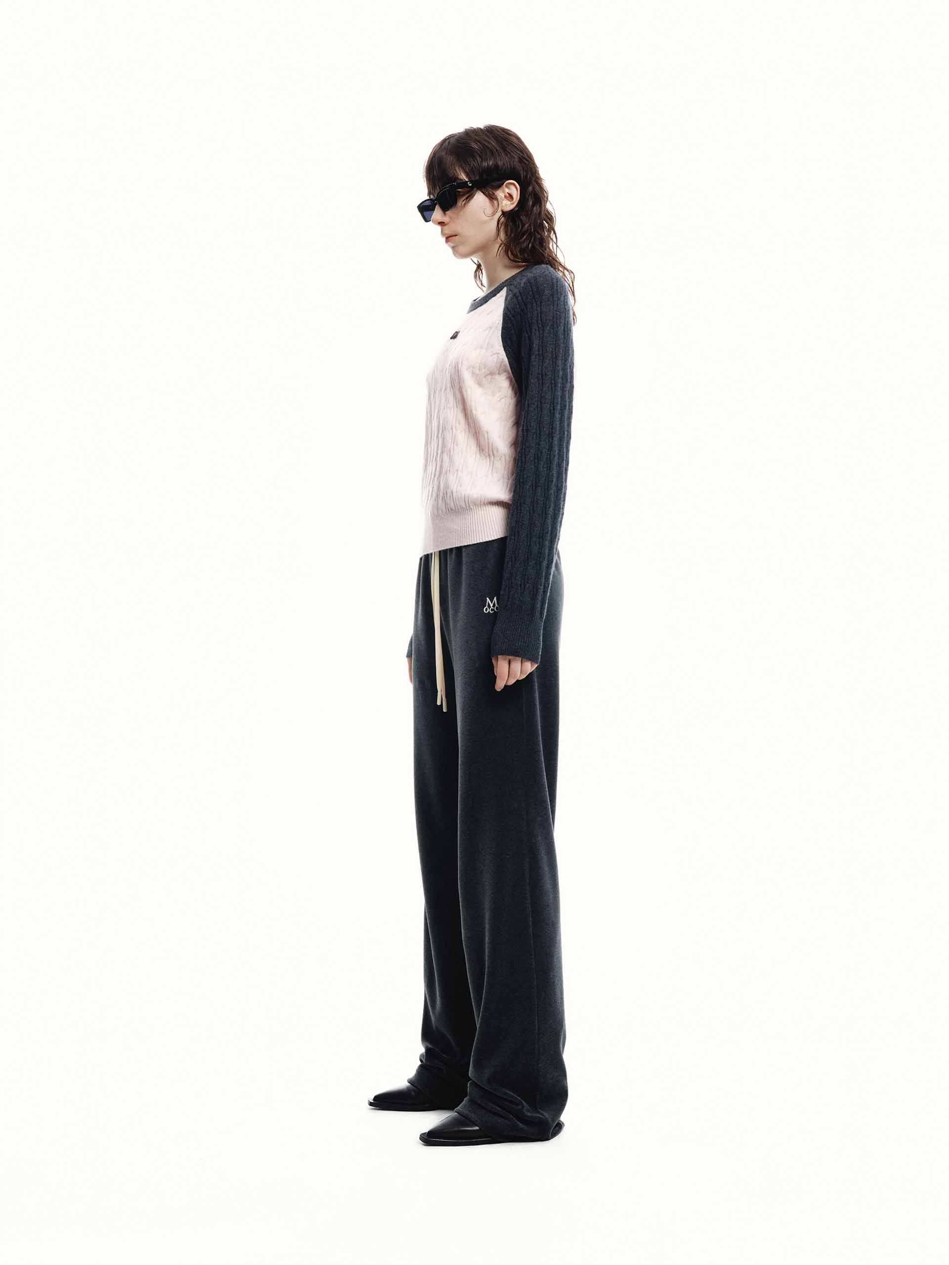 Drawstring Straight Leg Trousers - Image 18