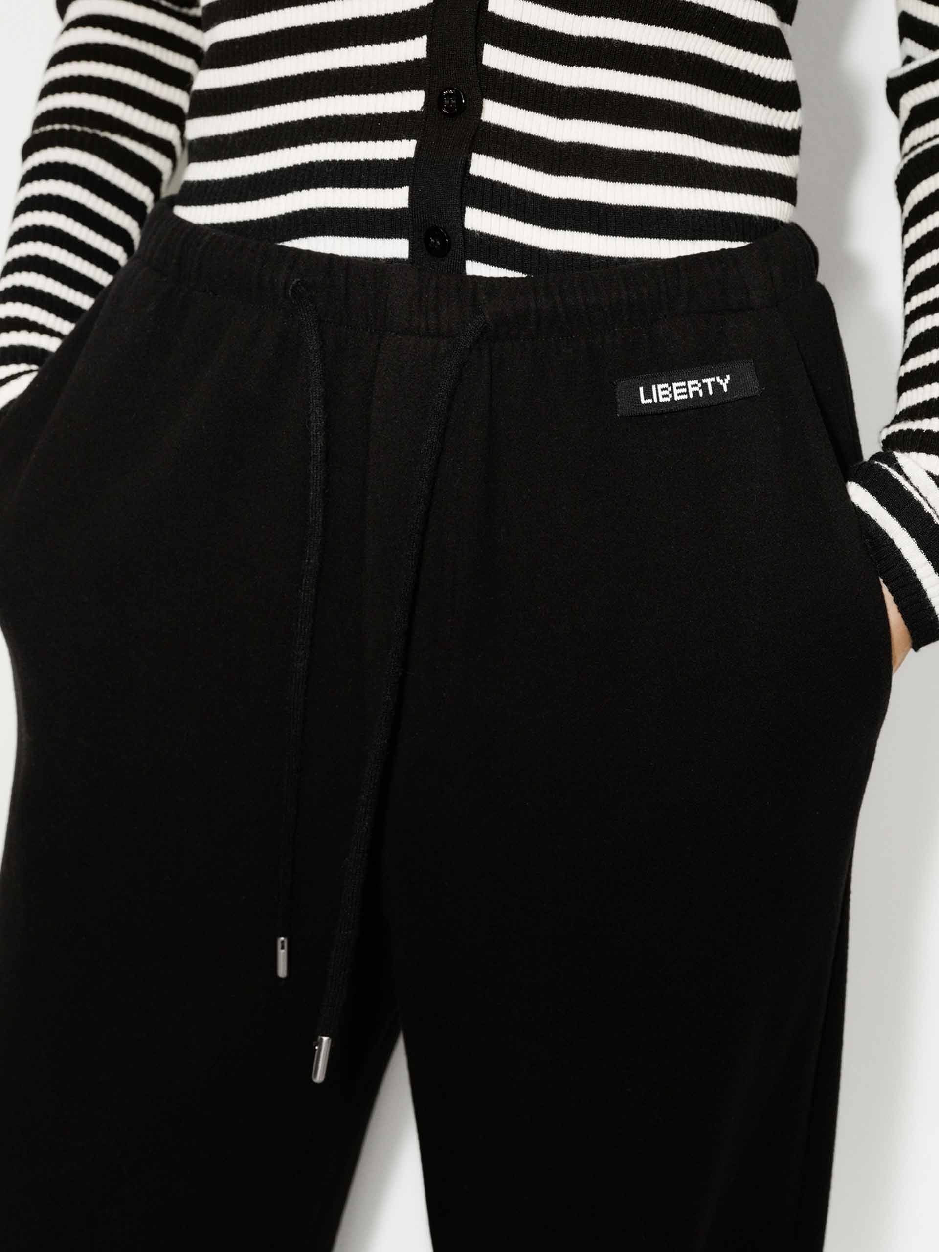 Drawstring Waist Loose Pants - Image 6