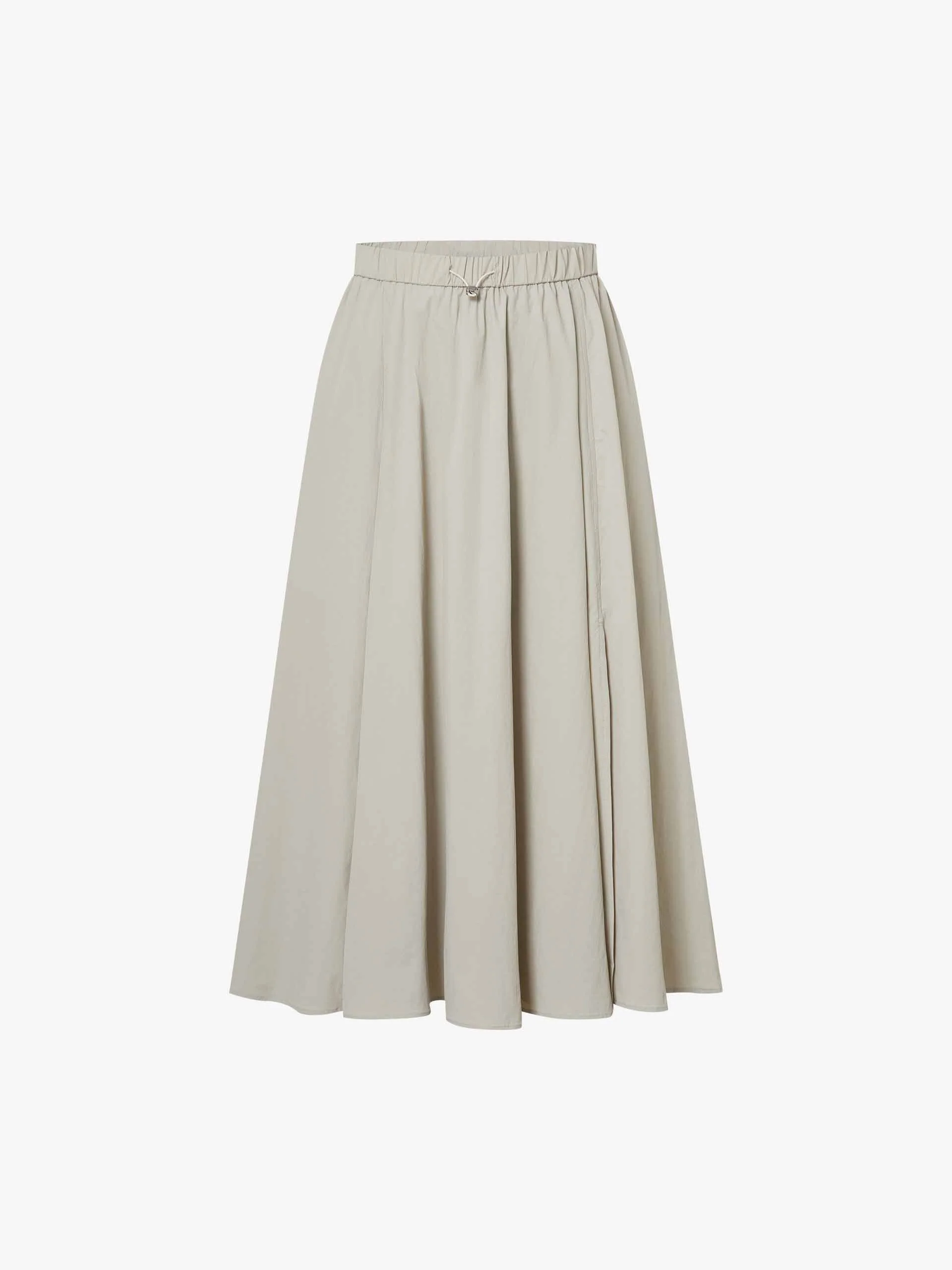 Drawstring Waist Midi Skirt - Image 5