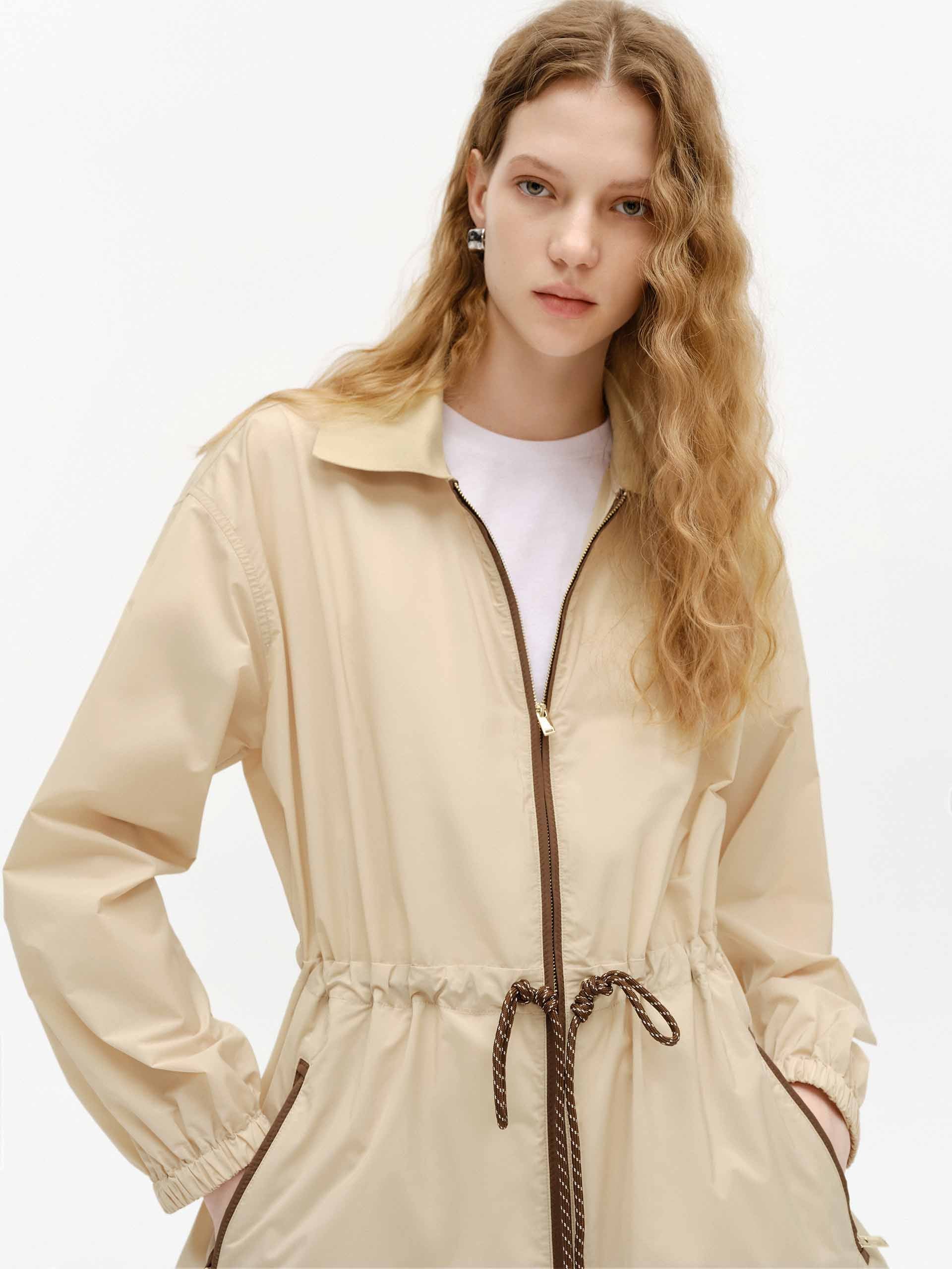 Drawstring Waist Mini Dress - Image 8