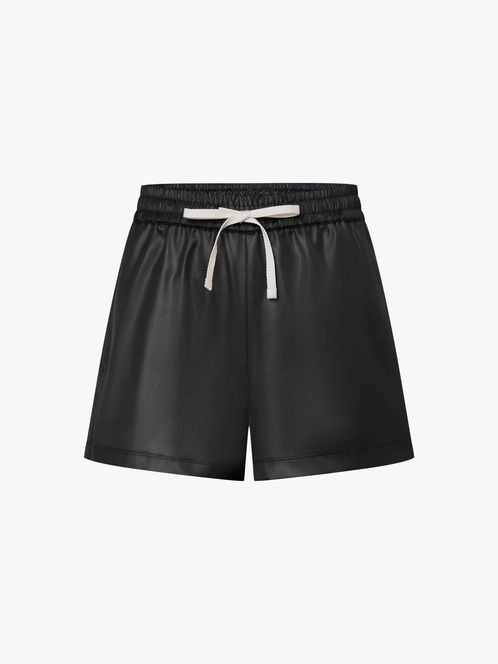 Drawstring Waist Mini Shorts - Image 5