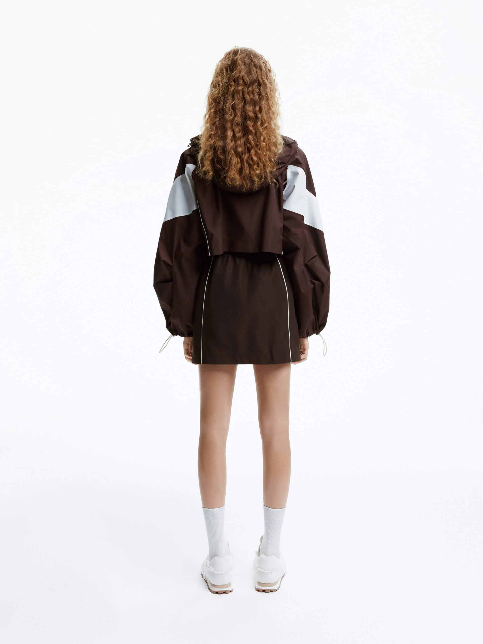 Drawstring Waist Mini Skirt - Image 8