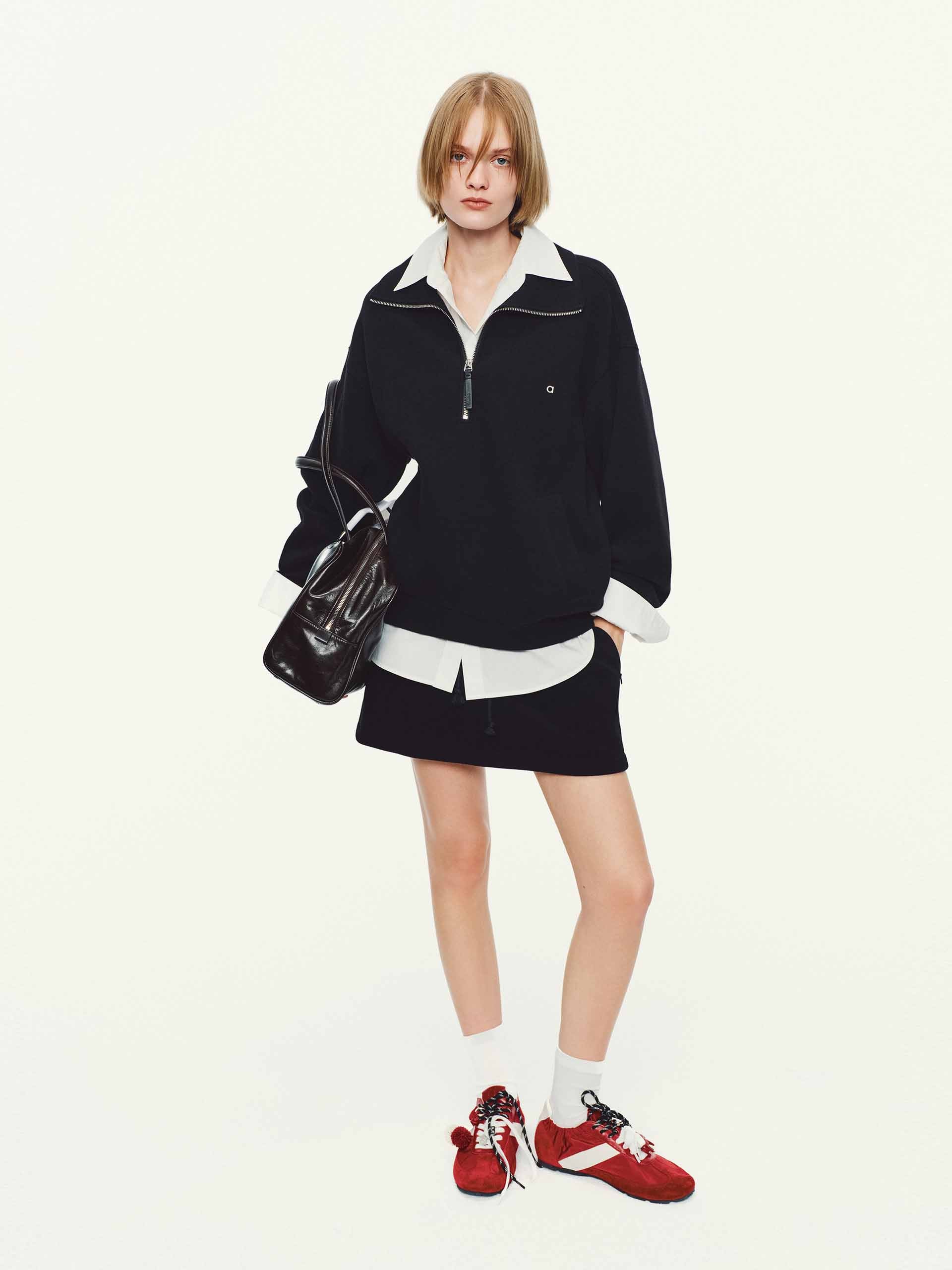 Drawstring Waistband Mini Skirt - Image 10