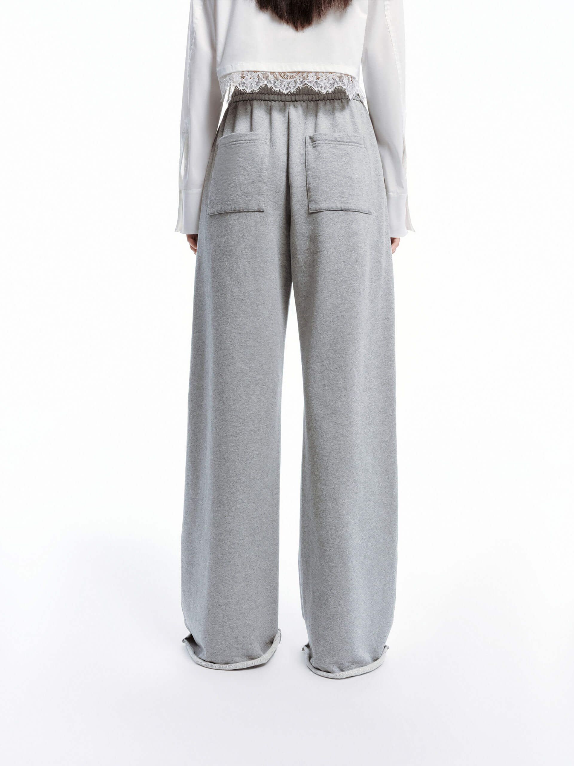 Drawstring Wide Leg Pants - Image 3