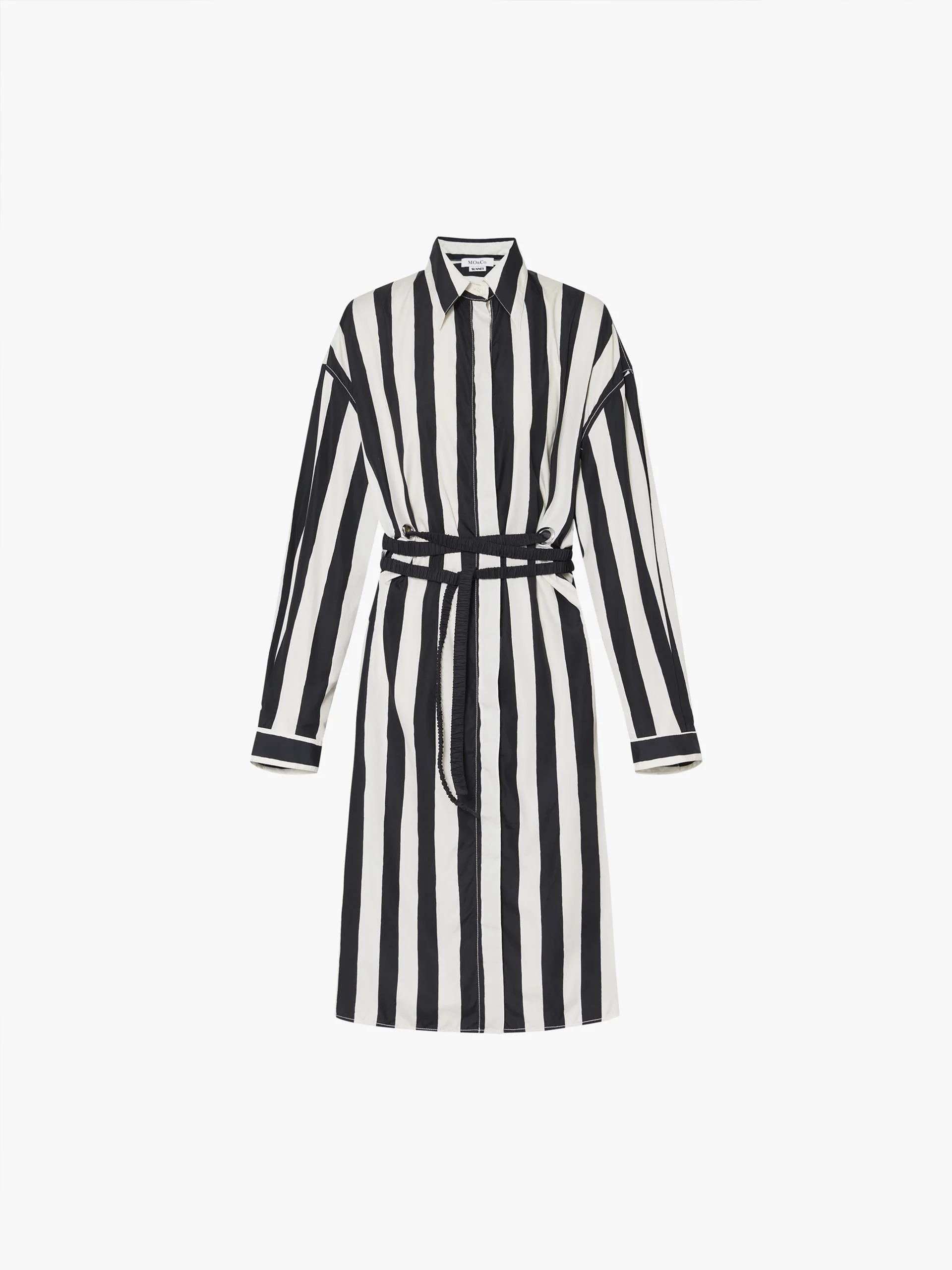 Drop Shoulder Striped Dress - Image 5