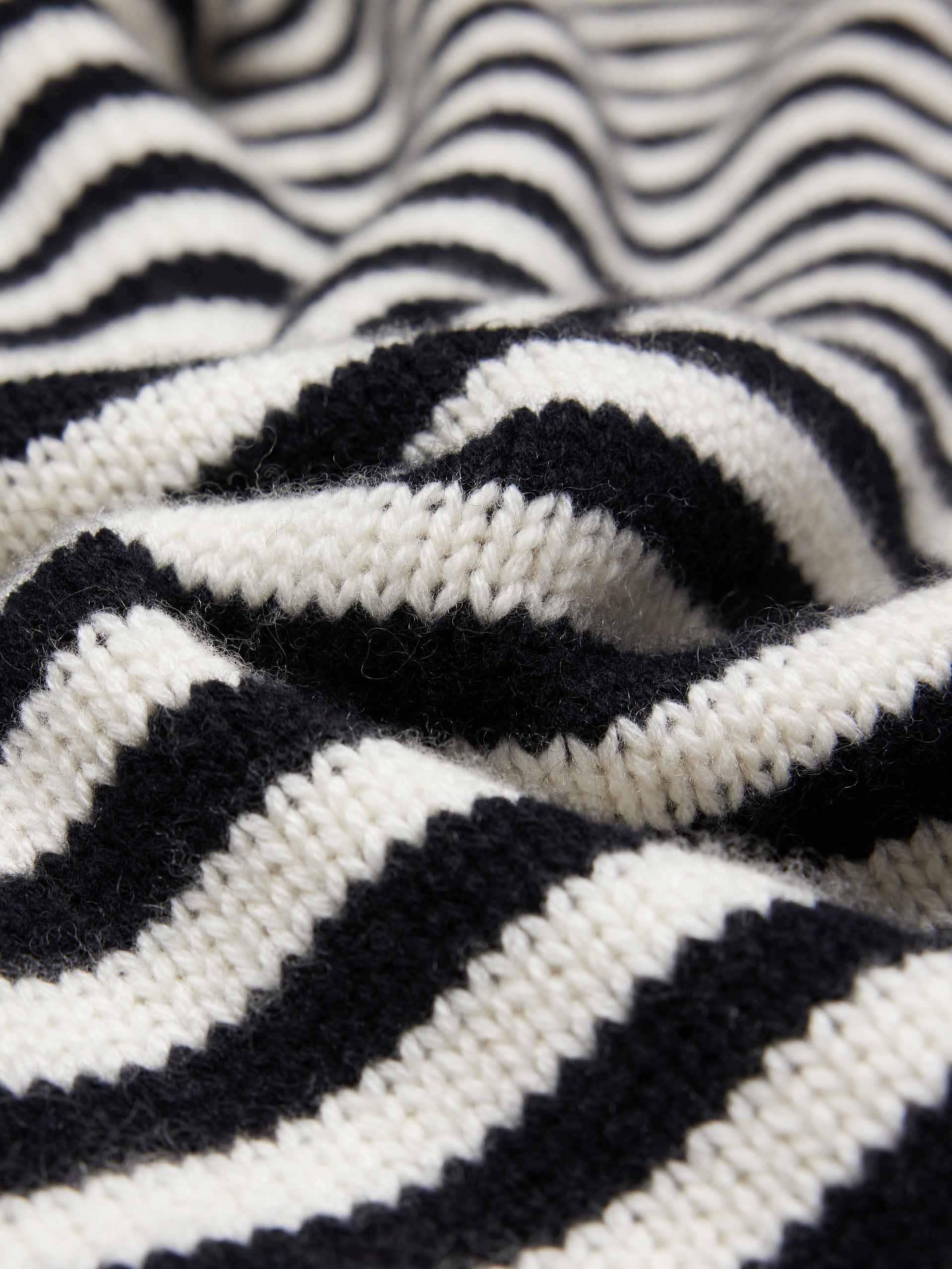 Drop Shoulder Striped Sweater - Image 12
