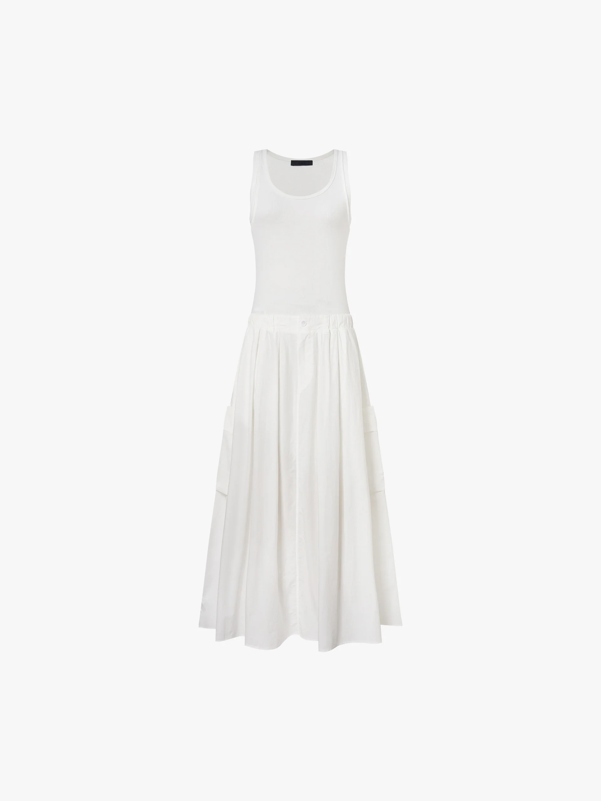 Elastic Waist Panel Dress - Image 5