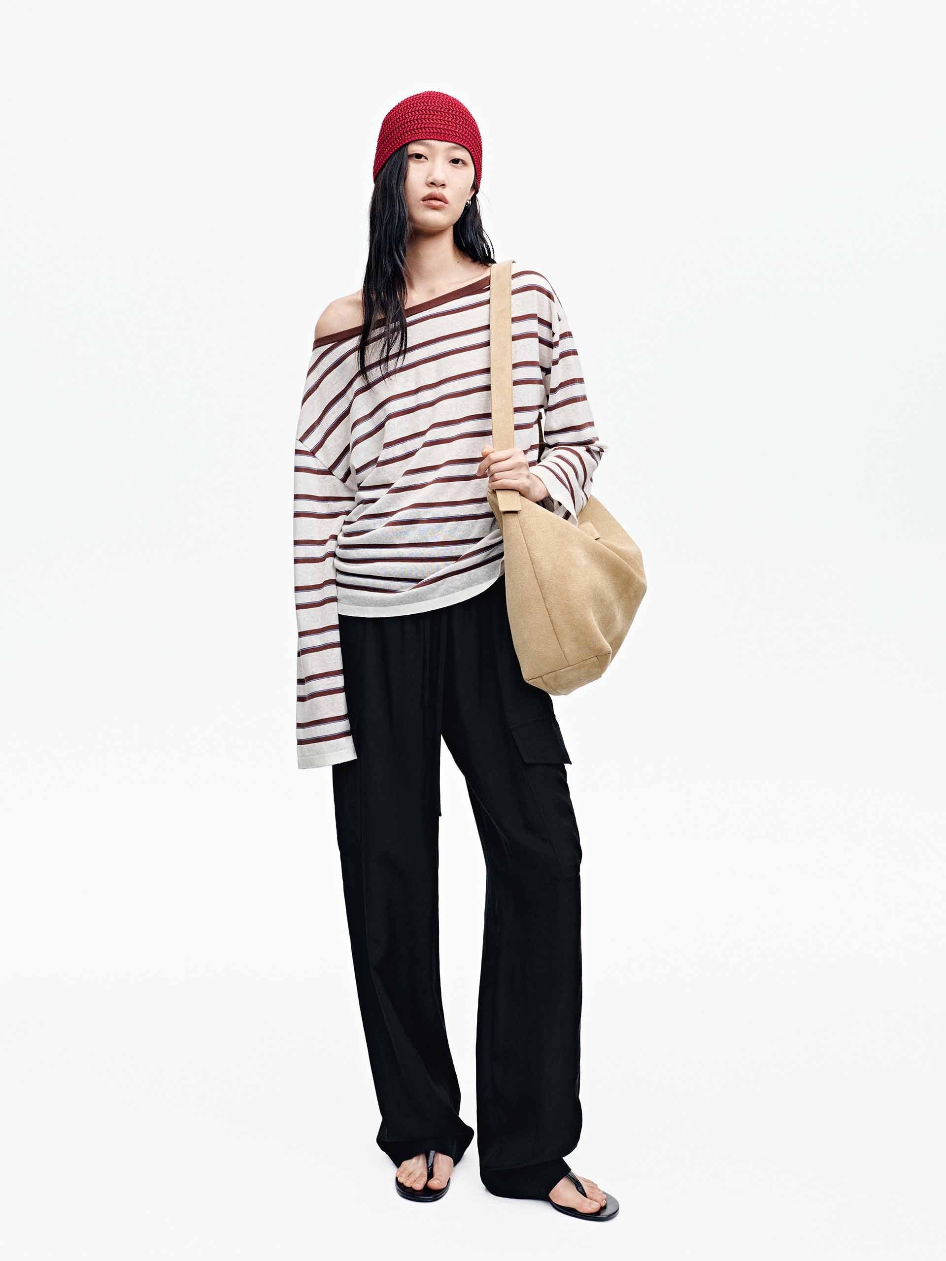 Elastic Waistband Cargo Pants - Image 10