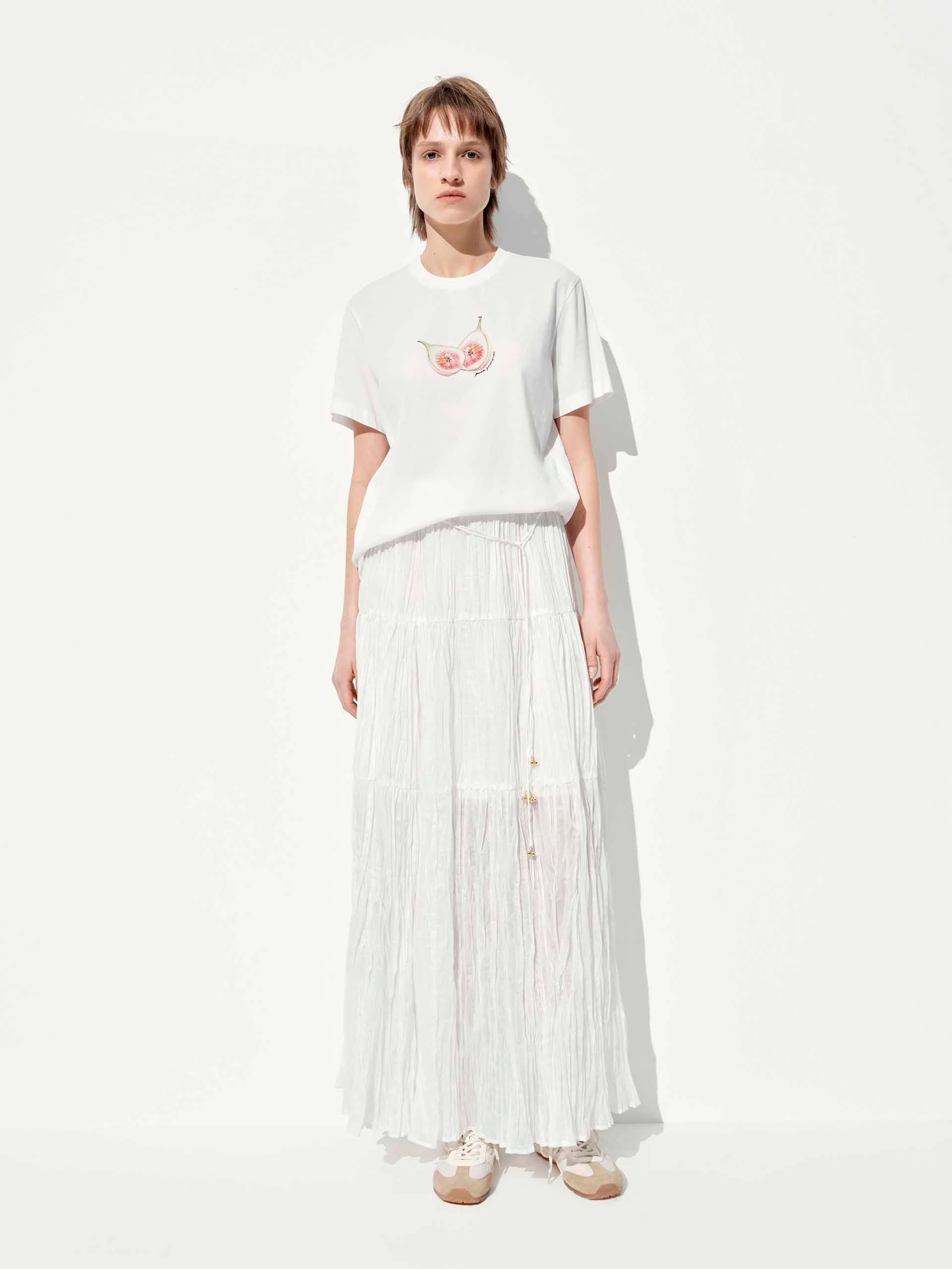 Elastic Waistband Tulle Skirt - Image 2