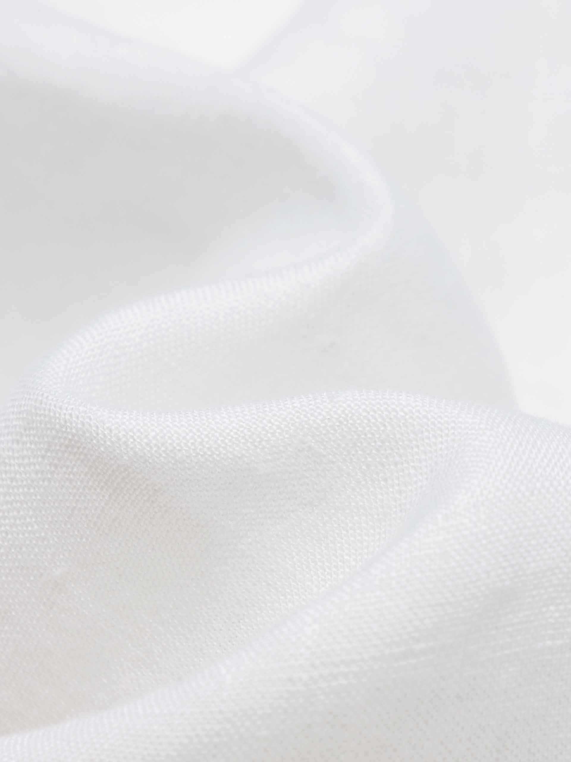 Embroidered Hem Linen Waistcoat - Image 4