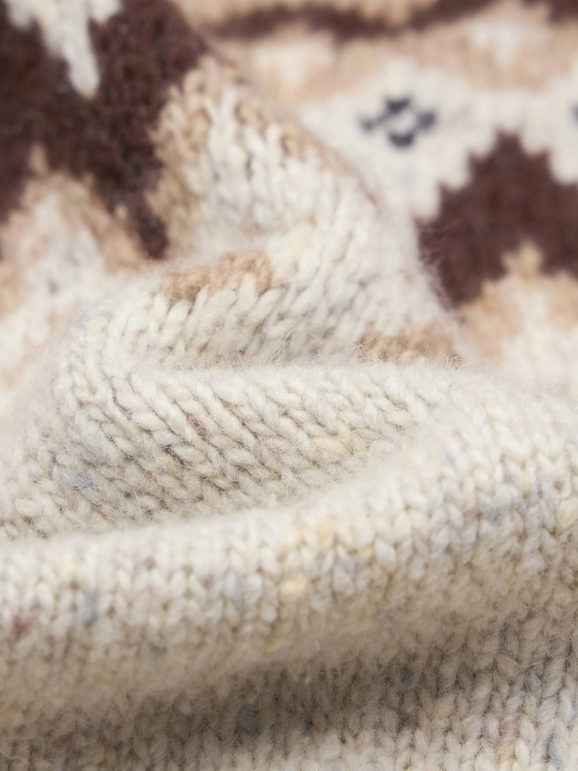Fair Isle Wool Blend Sweater - Image 4