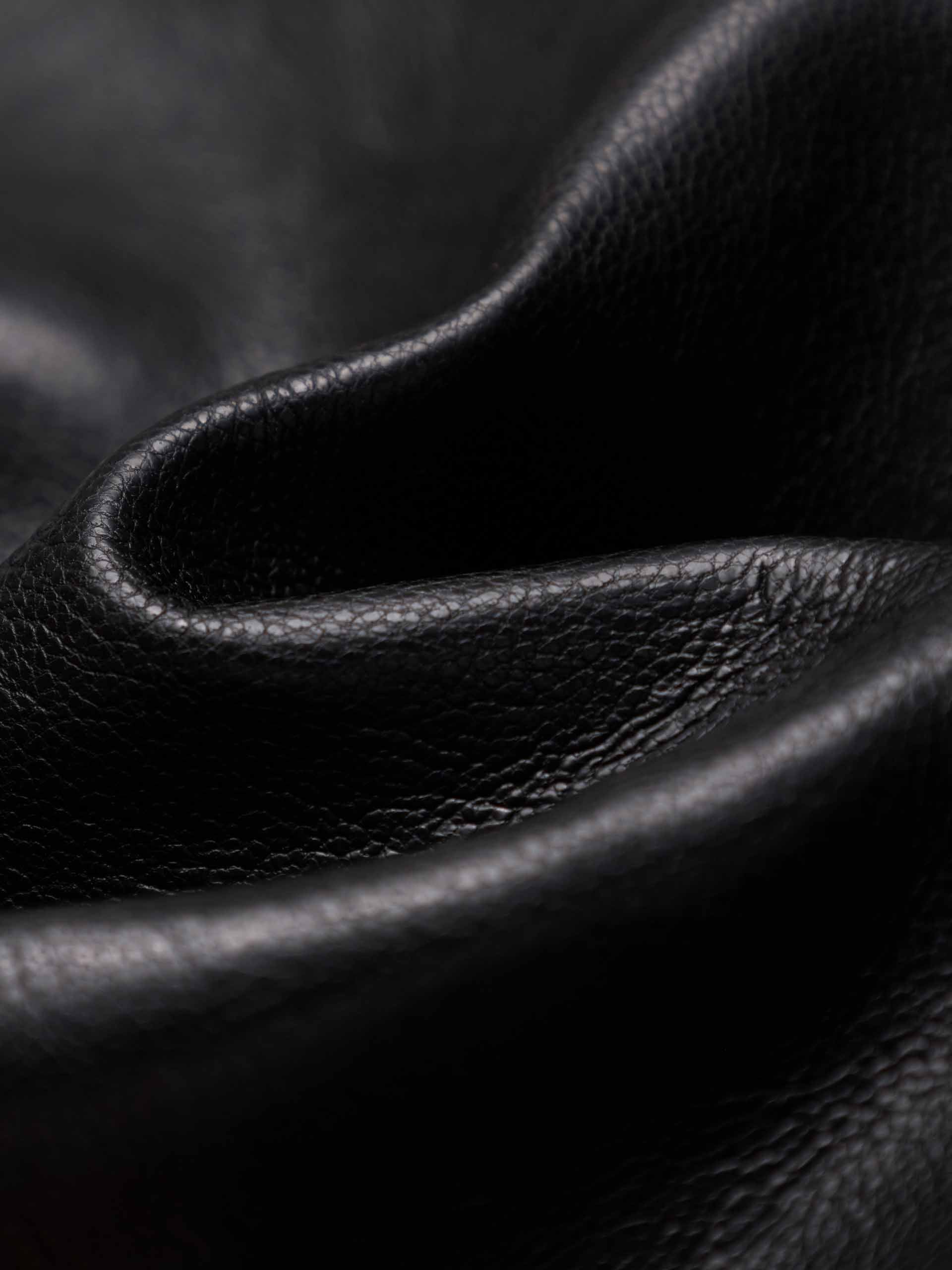 Faux Leather Fitted Jacket - Image 4
