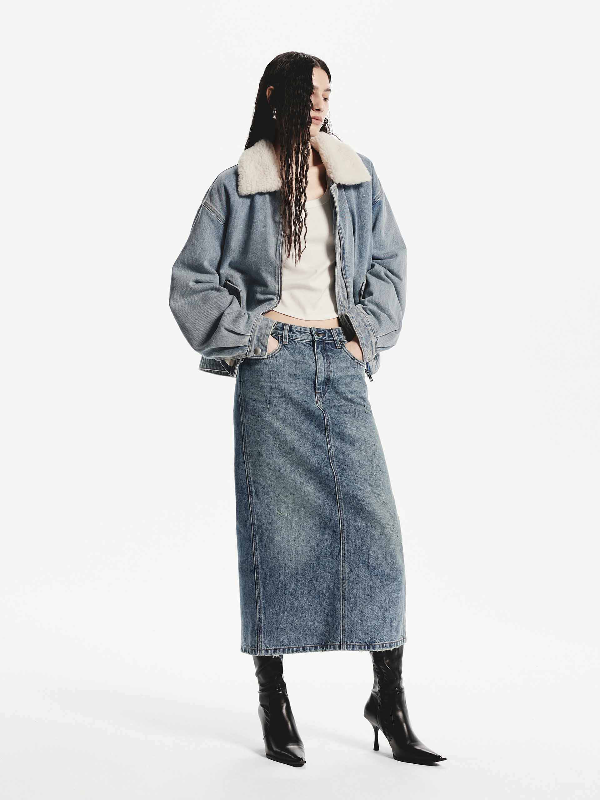 Faux Shearling Loose Jacket - Image 2