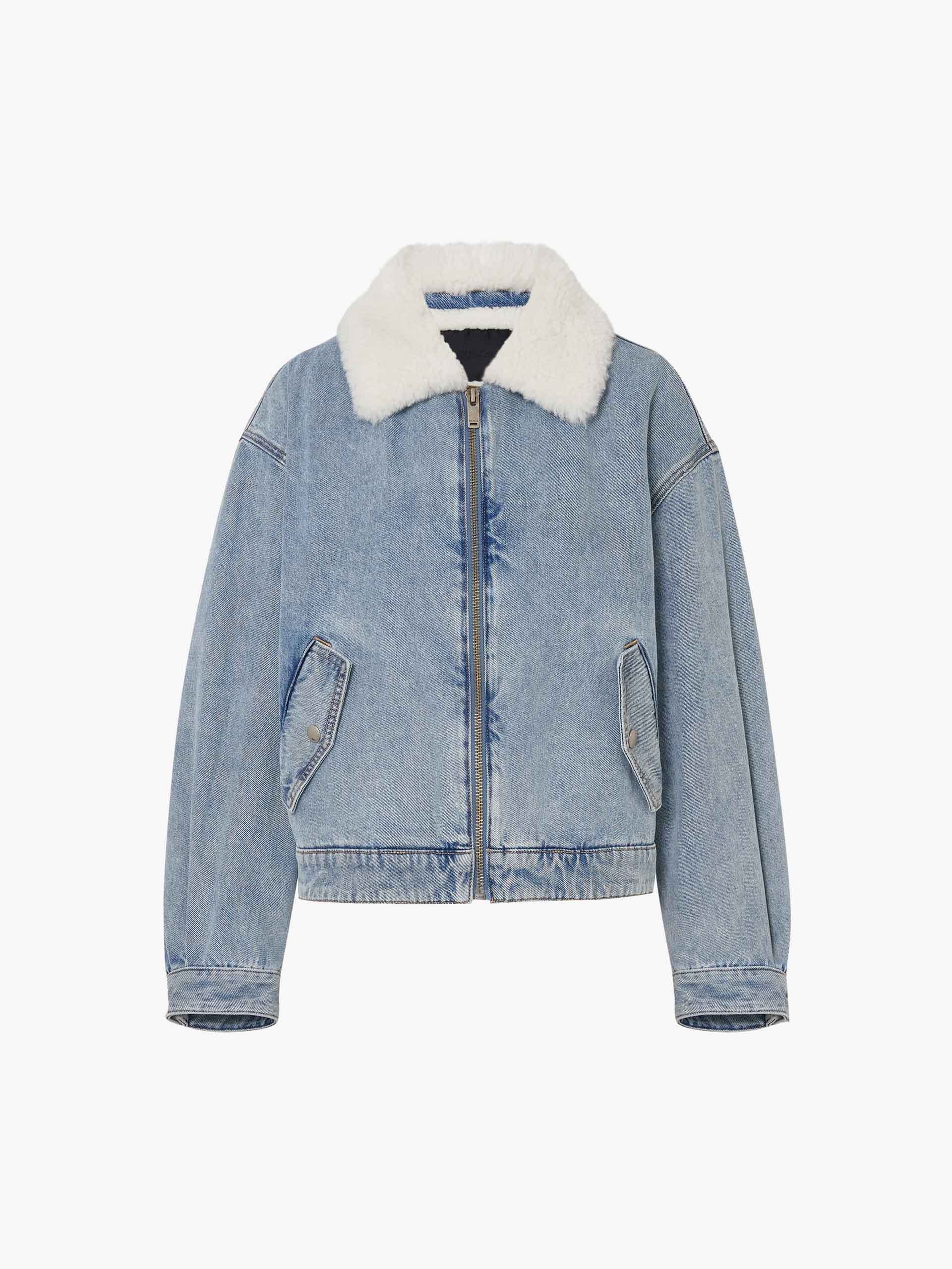 Faux Shearling Loose Jacket - Image 5