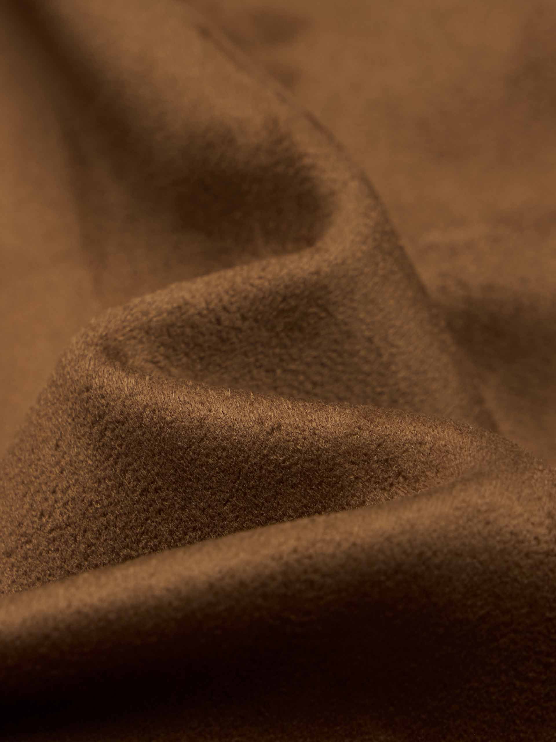 Faux Suede Cropped Coat - Image 12