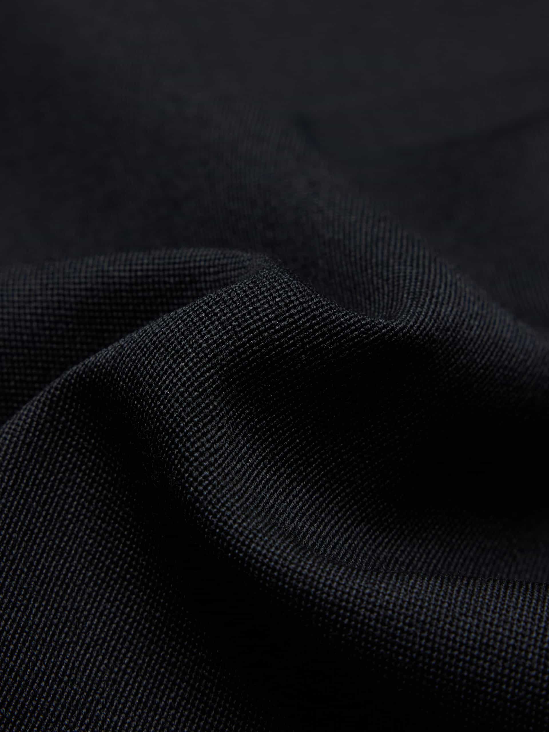 Feather Embellished Wool Skirt - Image 4