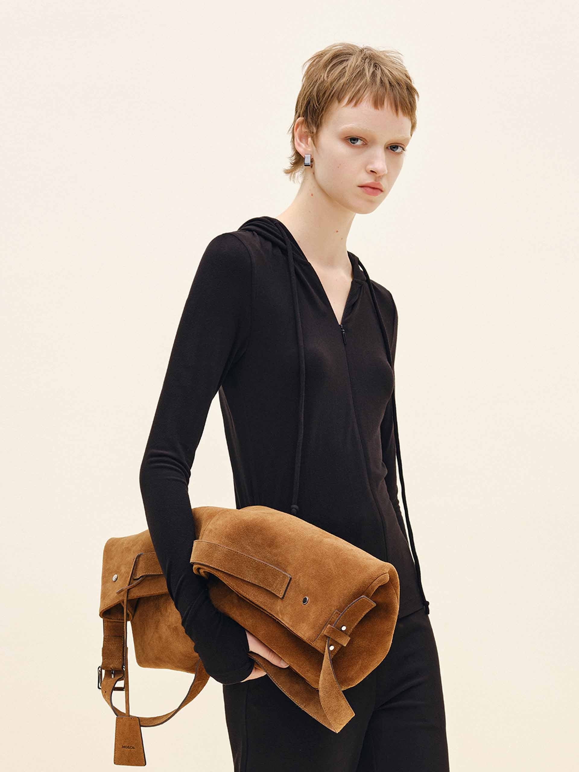 Drawstring Hooded Jacket - Image 3
