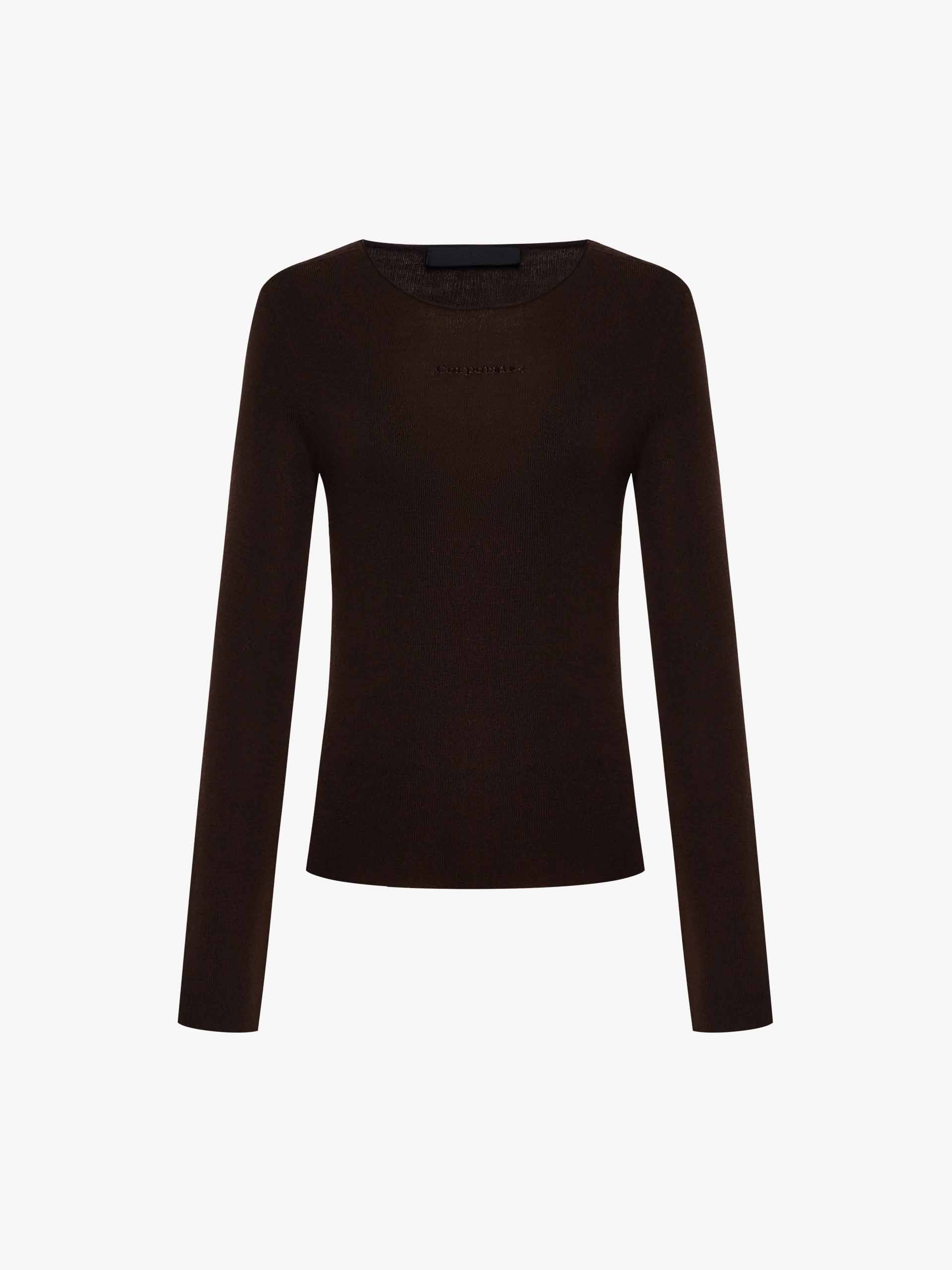 Fitted Merino Wool Sweater - Image 14