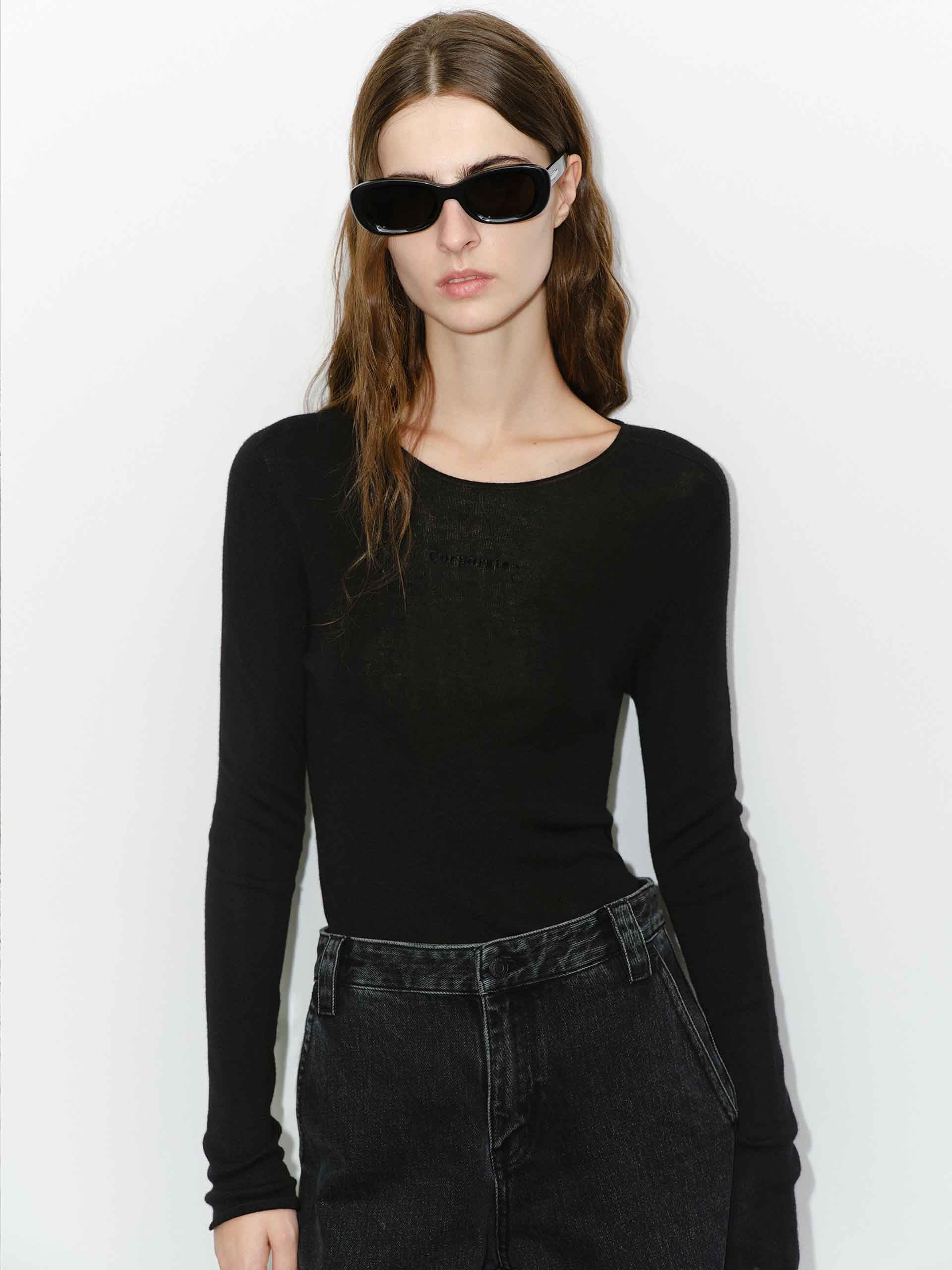 Fitted Merino Wool Sweater - Image 17