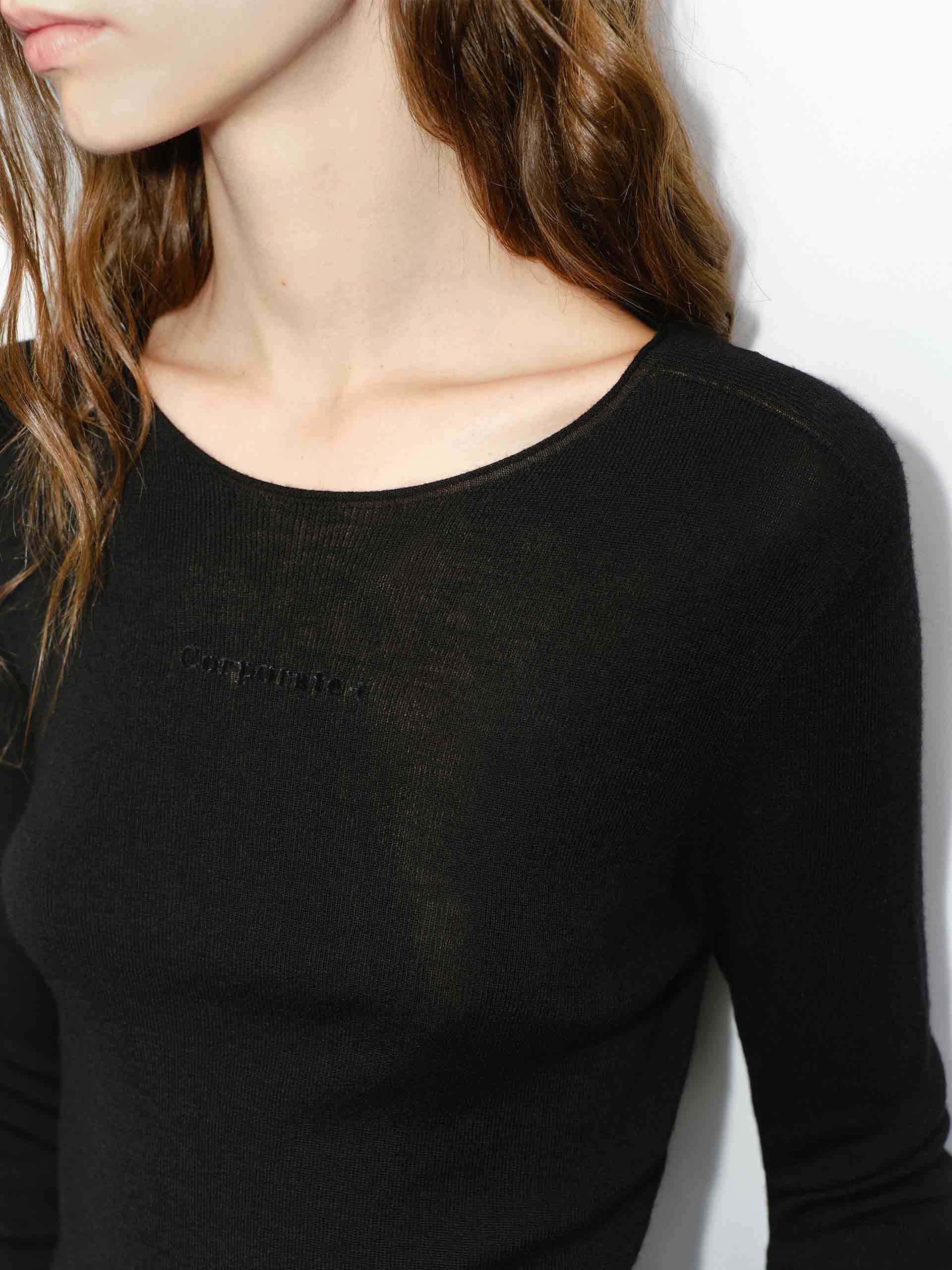 Fitted Merino Wool Sweater - Image 19