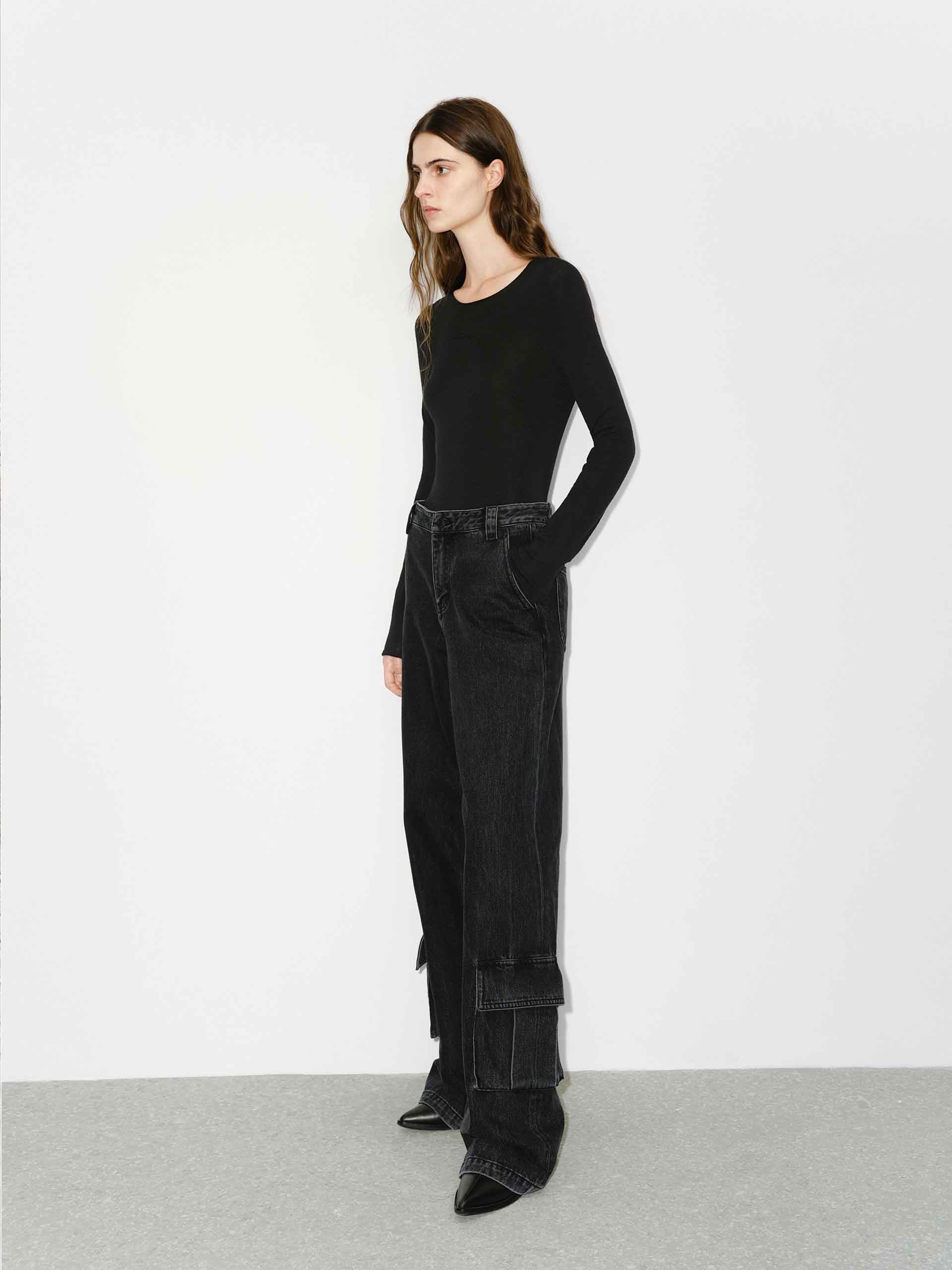 Fitted Merino Wool Sweater - Image 24
