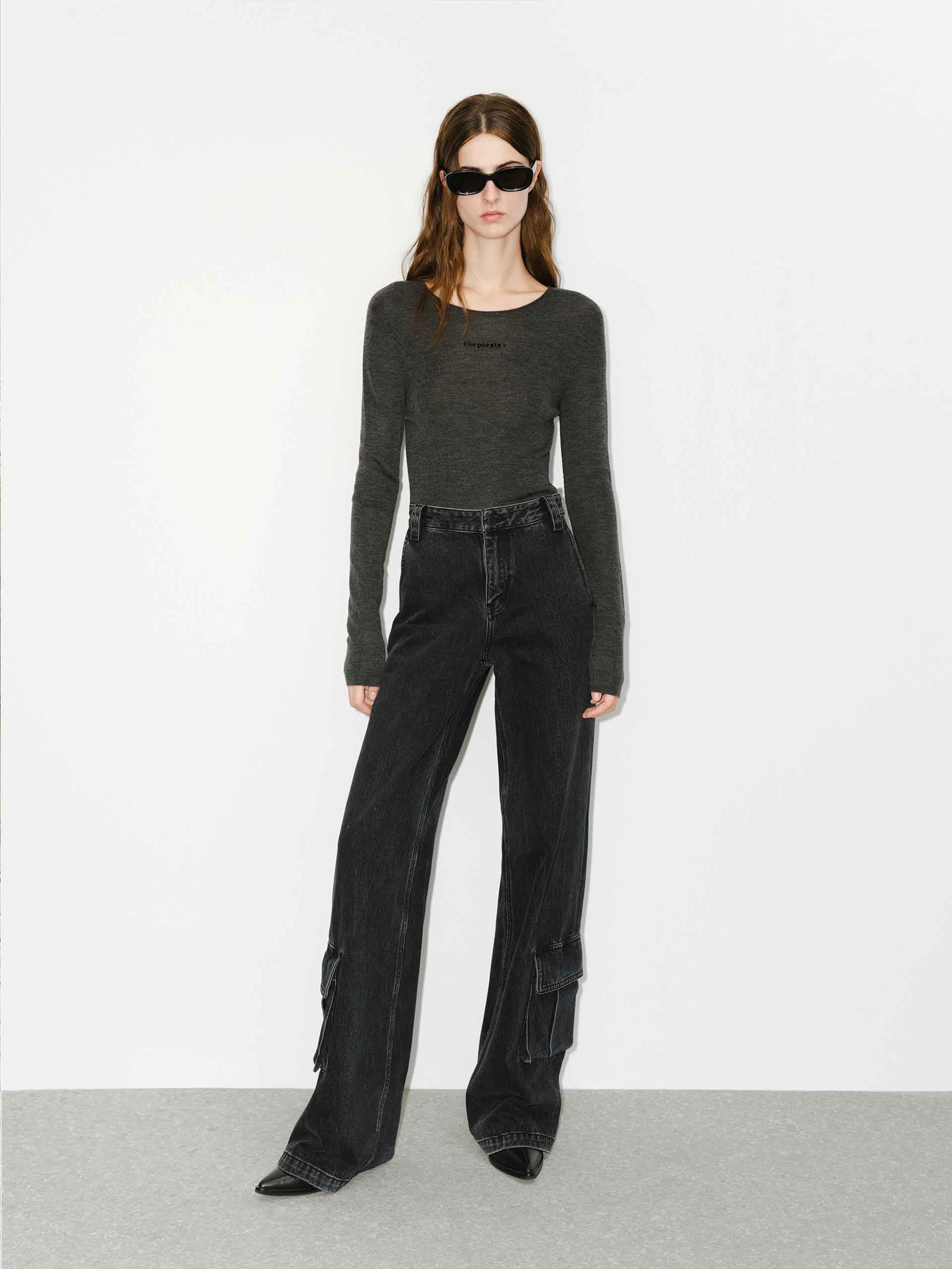 Fitted Merino Wool Sweater - Image 6
