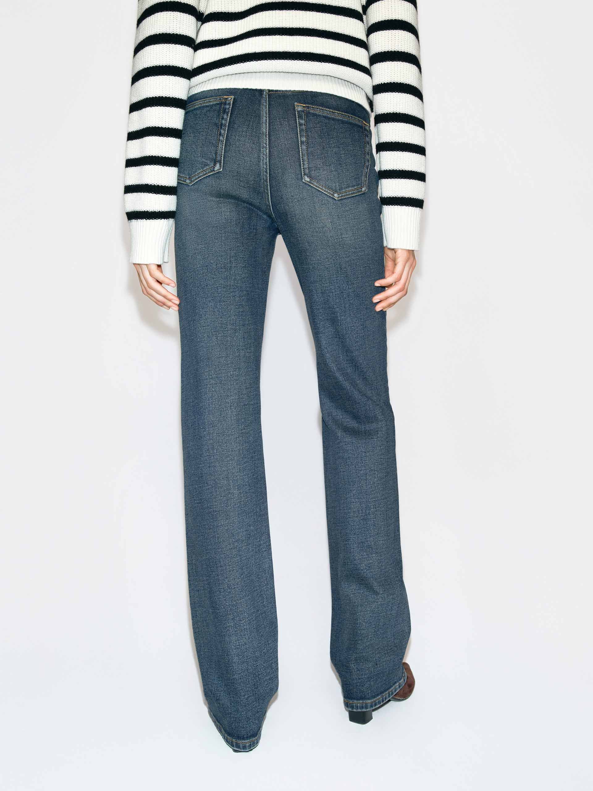 Fitted Straight Cut Jeans - Image 6