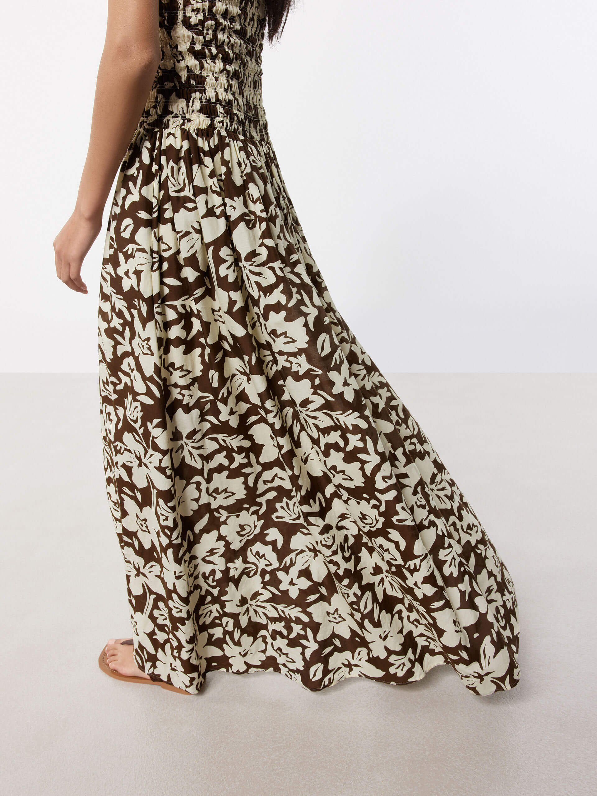 Floral Print Maxi Cami Dress - Image 8