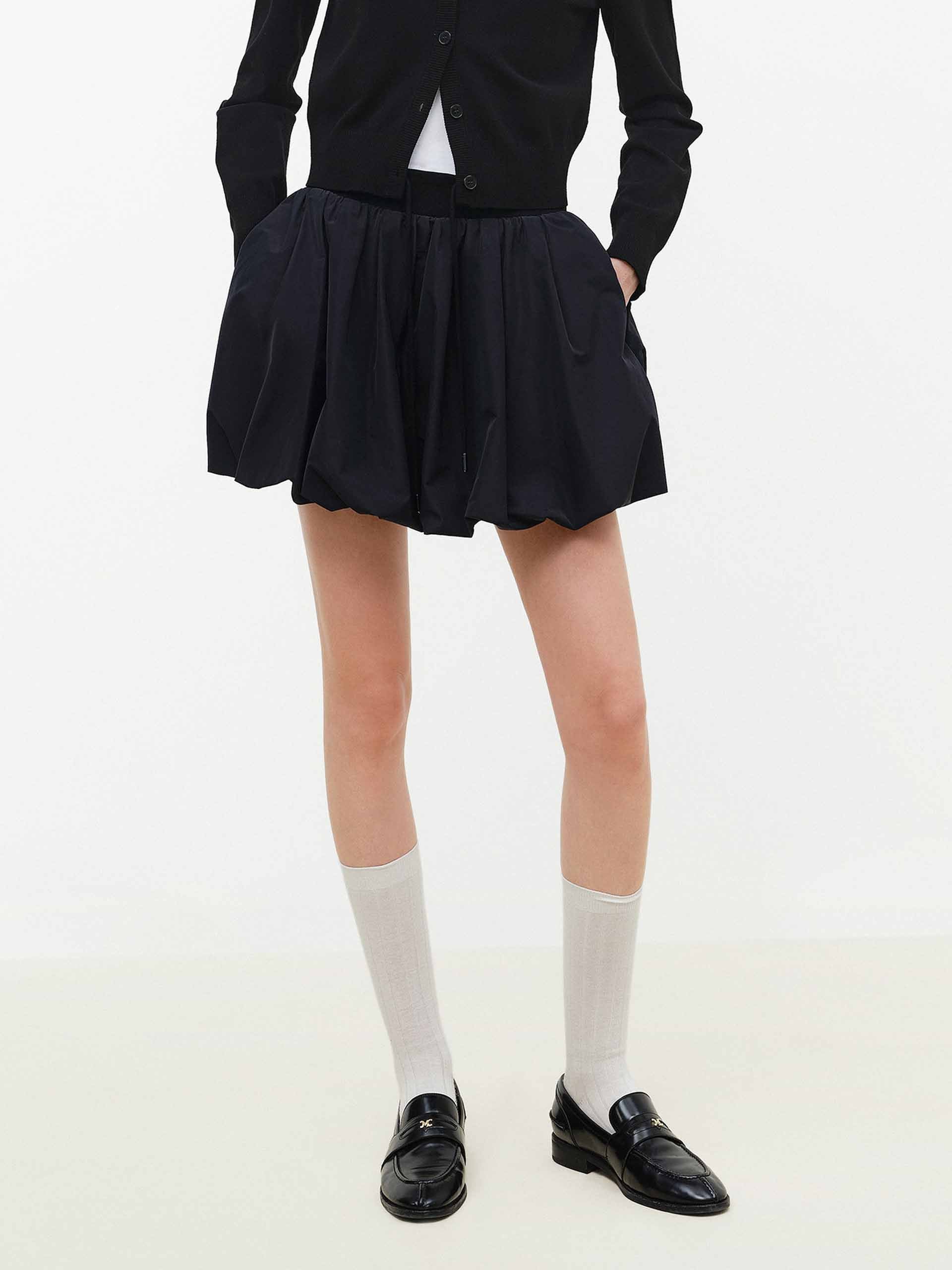 Flower Bud Voluminous Skirt