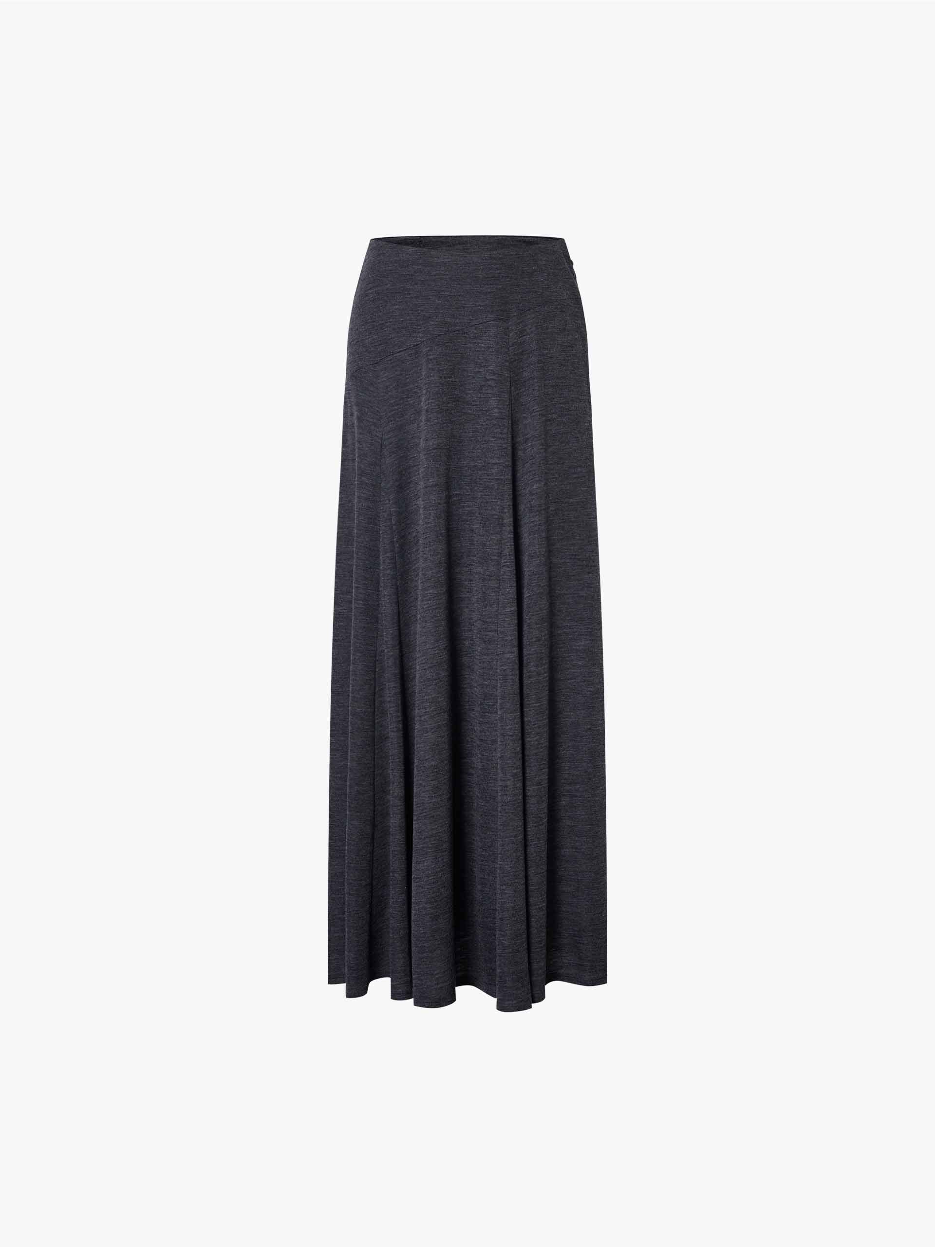 Flowy Hem Midi Skirt - Image 5