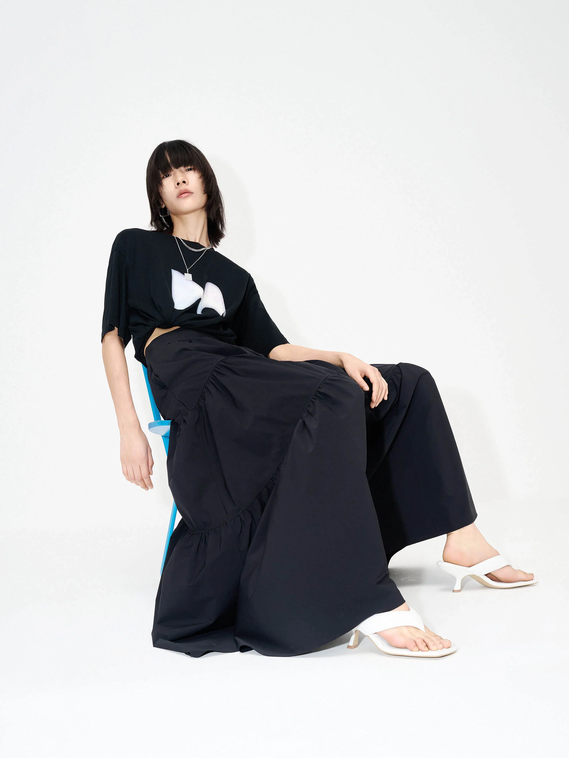 Flowy Maxi Skirt - Image 3