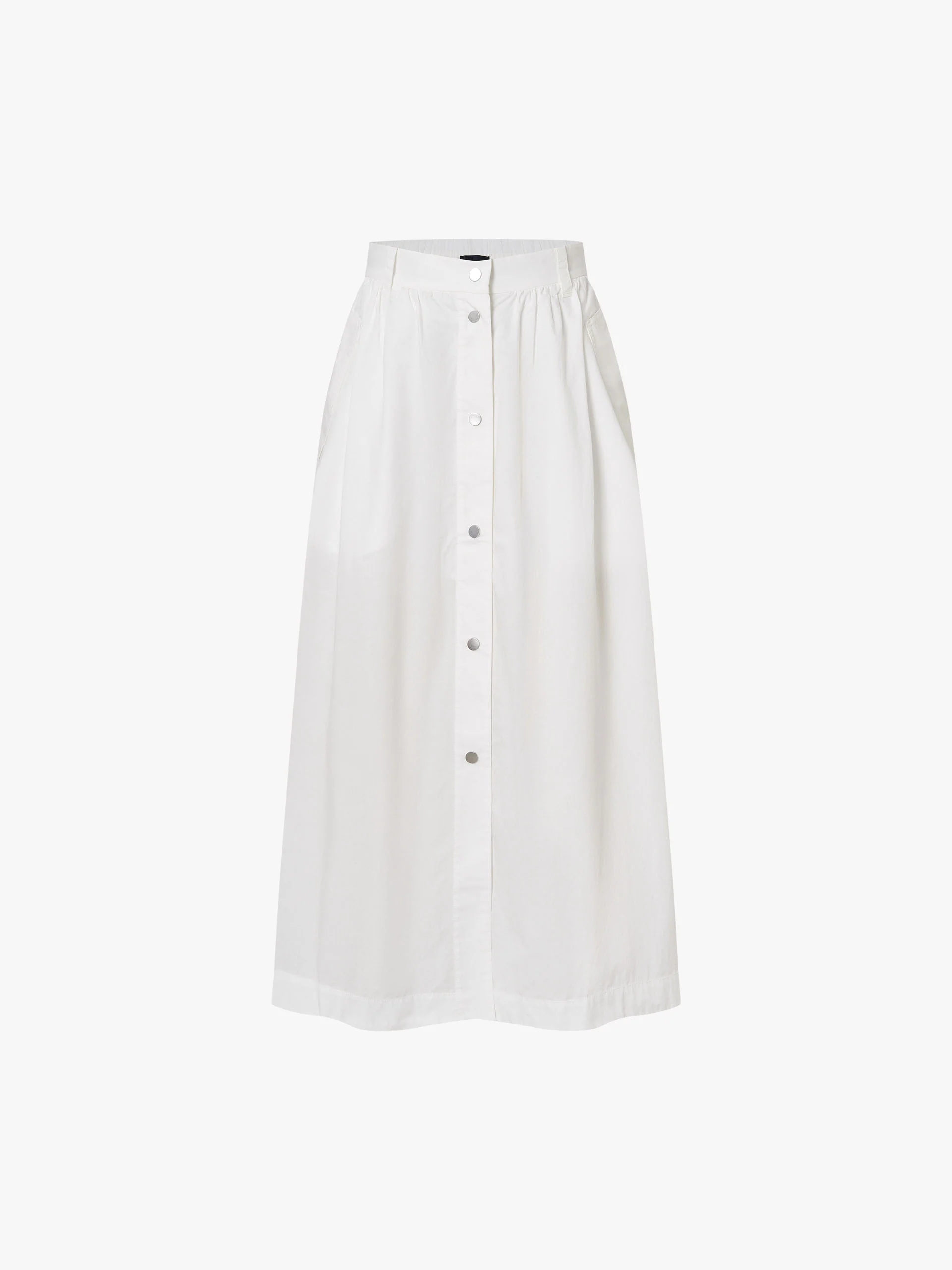 Front Button A-line Skirt - Image 13